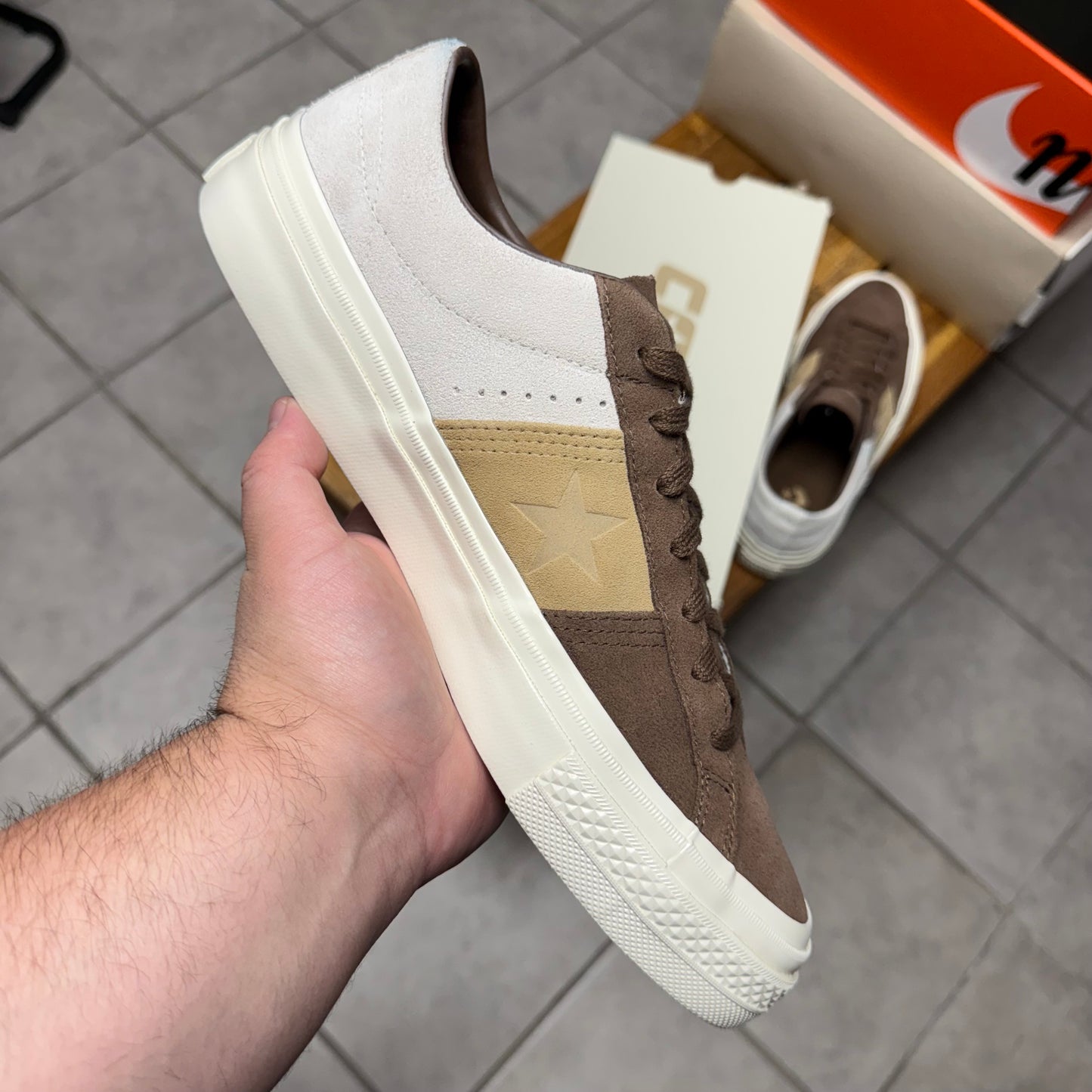 Converse Carhartt WIP x One Star Academy Pro Low Starfish Dark
Earth (Worn)