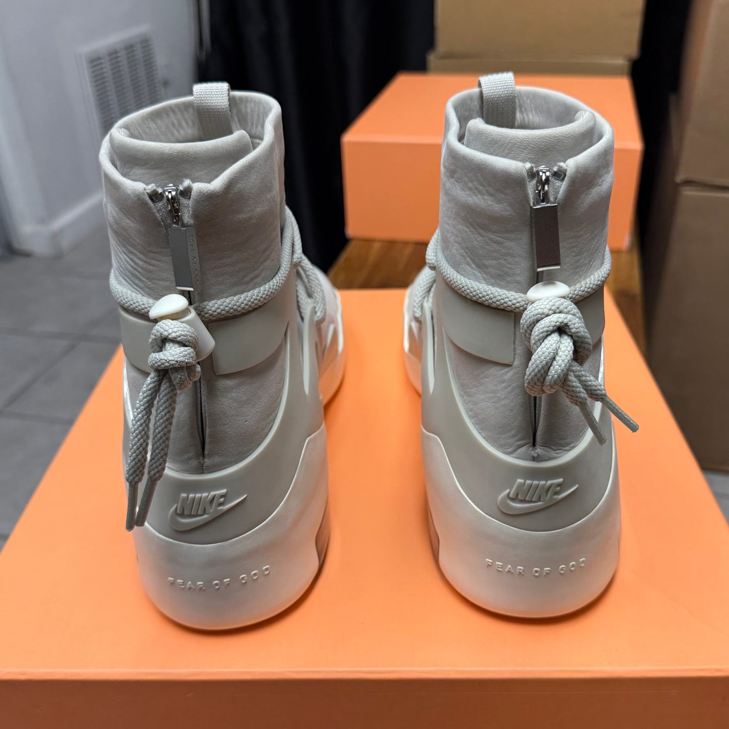 Nike Air Fear Of God 1 Light Bone (Worn)