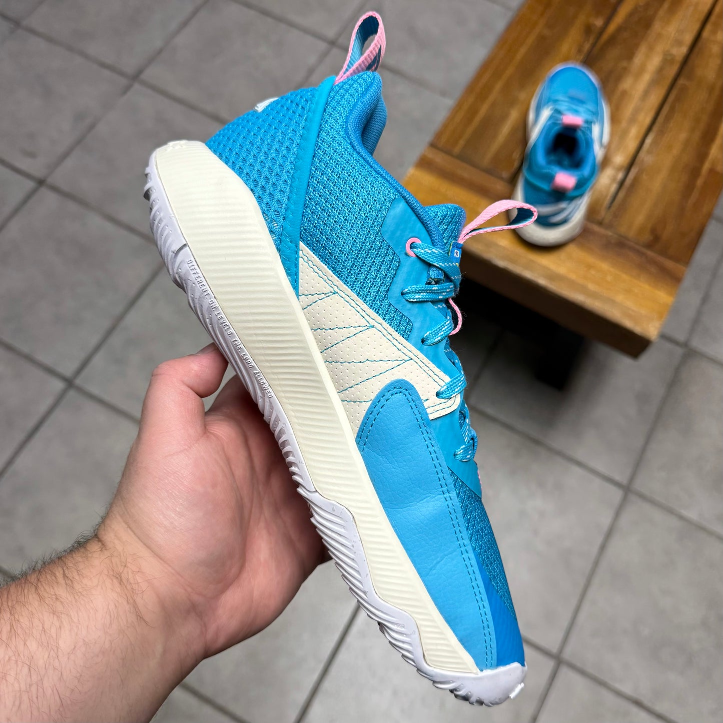 adidas Dame Certified EXTPLY 2.0
Signal Cyan (Worn)