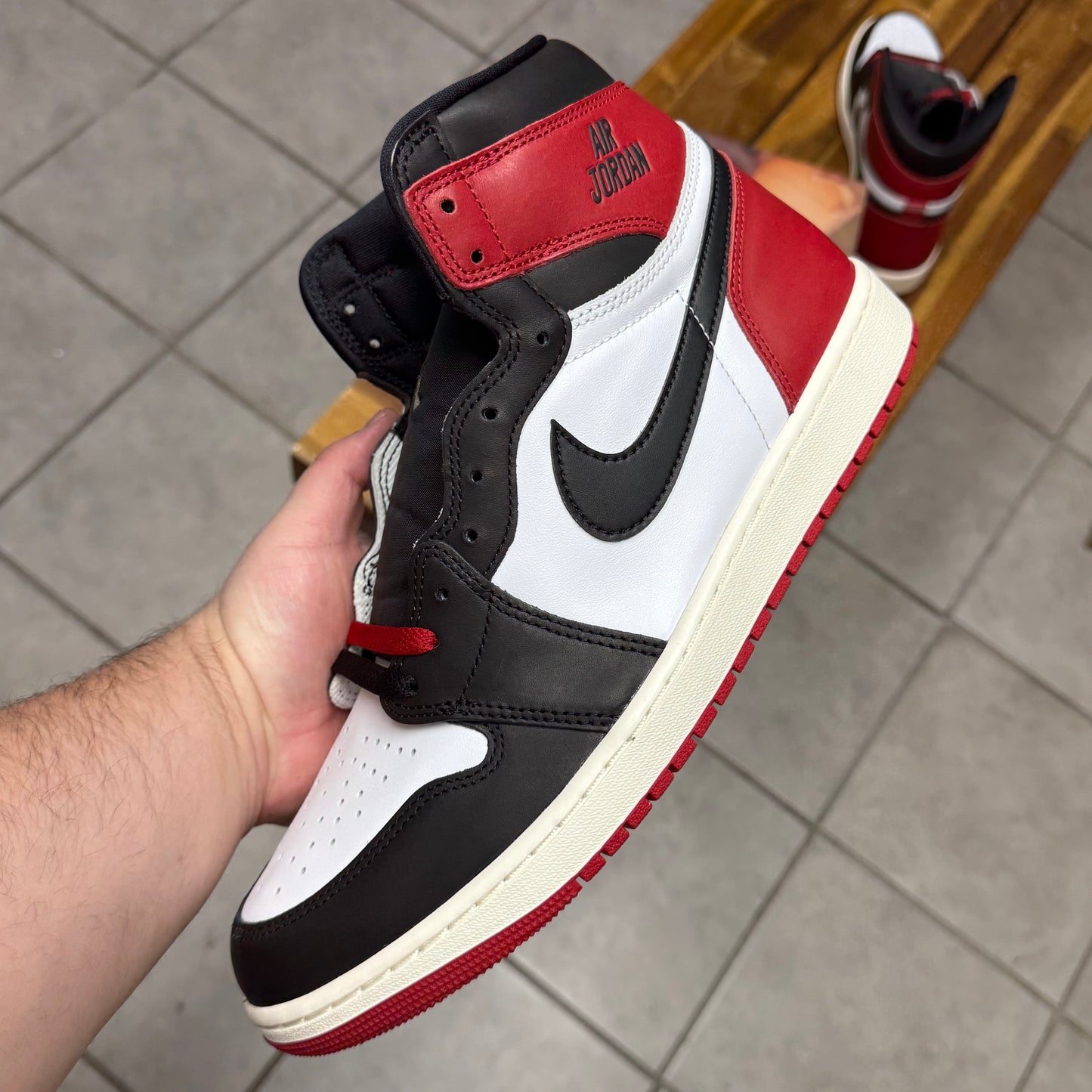 Jordan 1 High OG Black Toe Reimagined