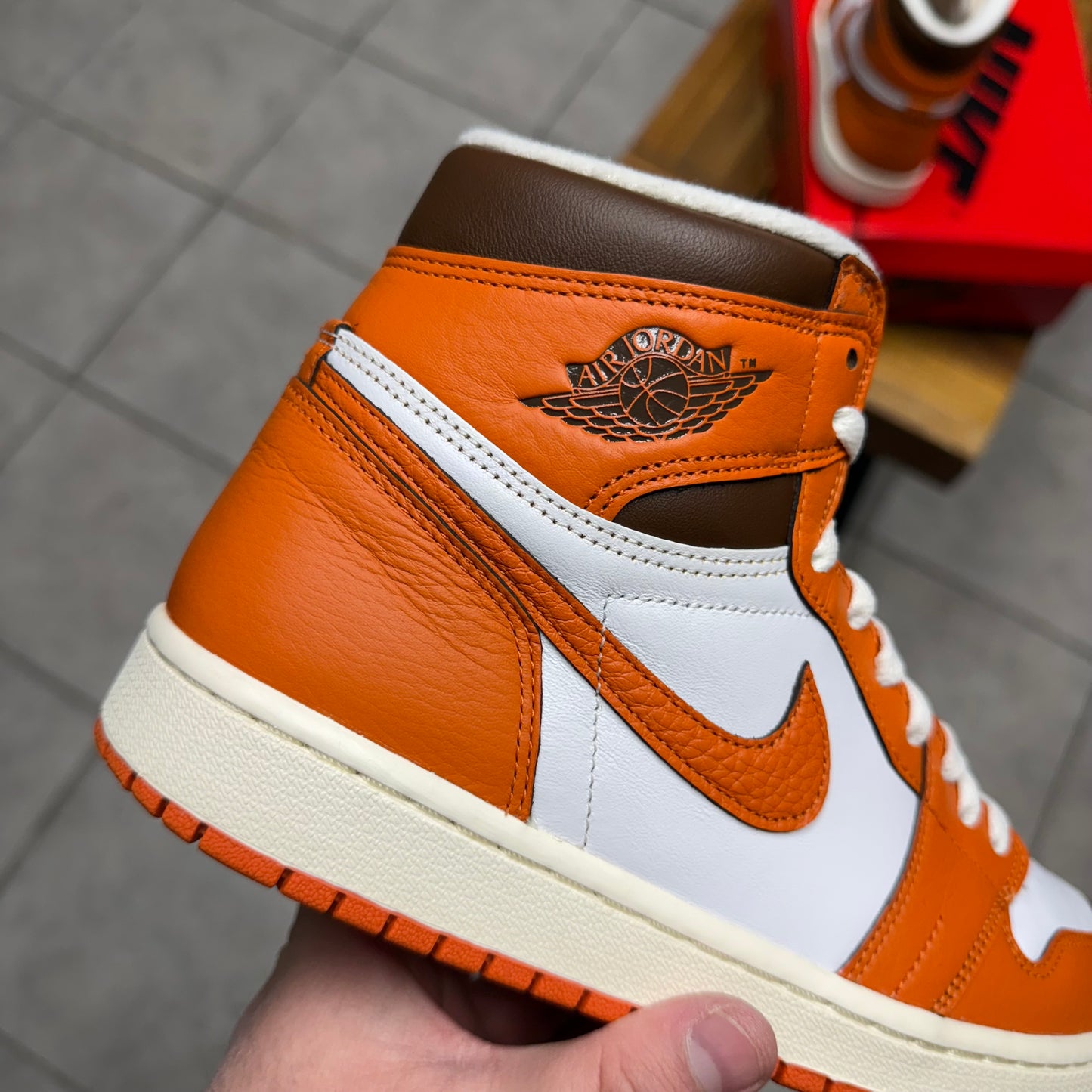 Jordan 1 High OG Starfish (Worn)