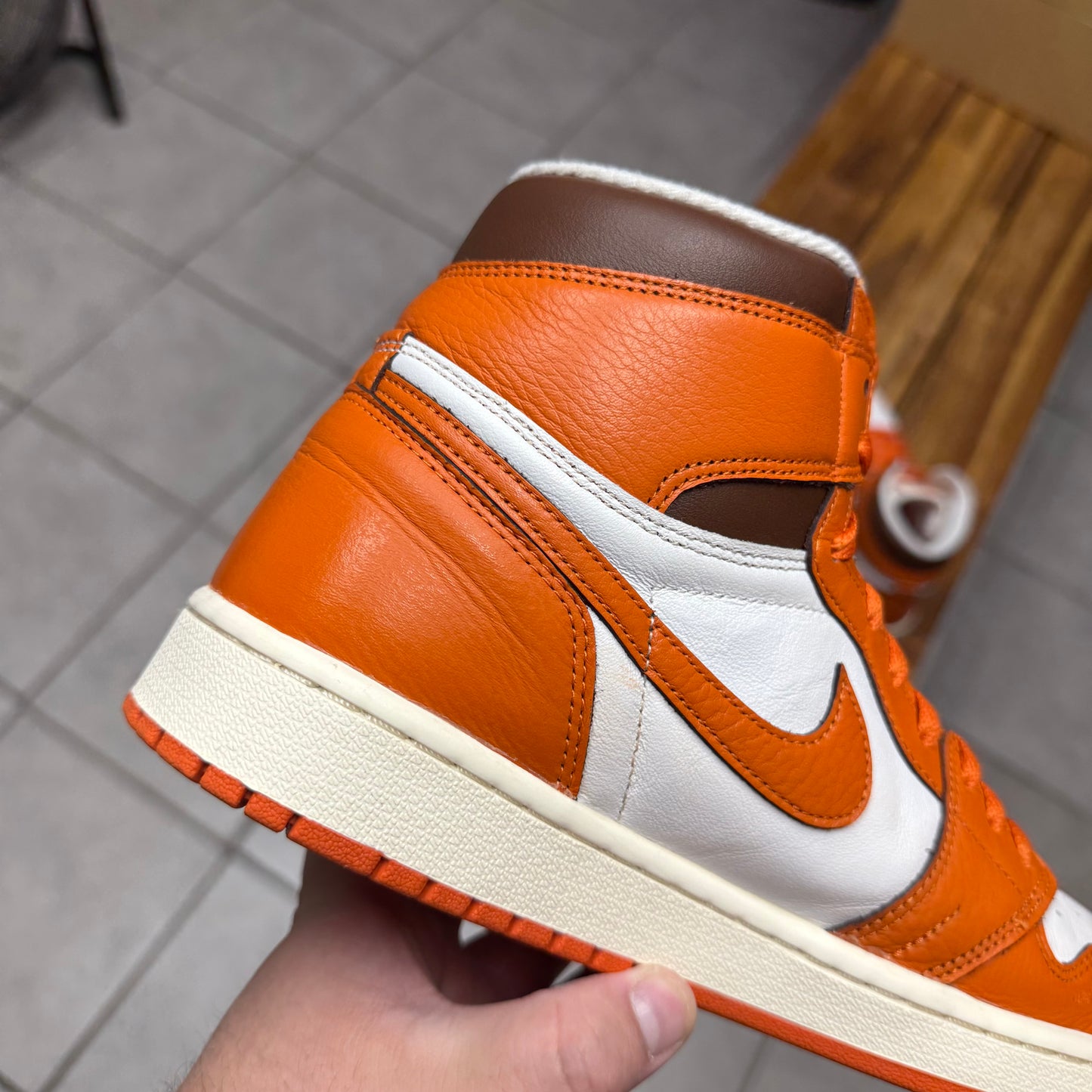 Jordan 1 Retro High OG Starfish W (Worn)