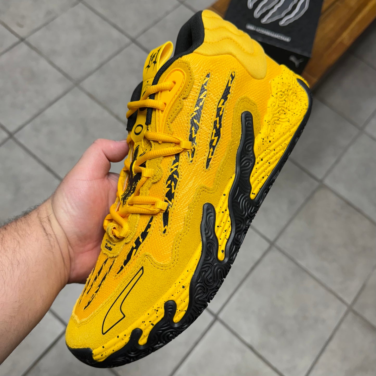 Puma LaMelo Ball MB.03 Porsche Sport Yellow