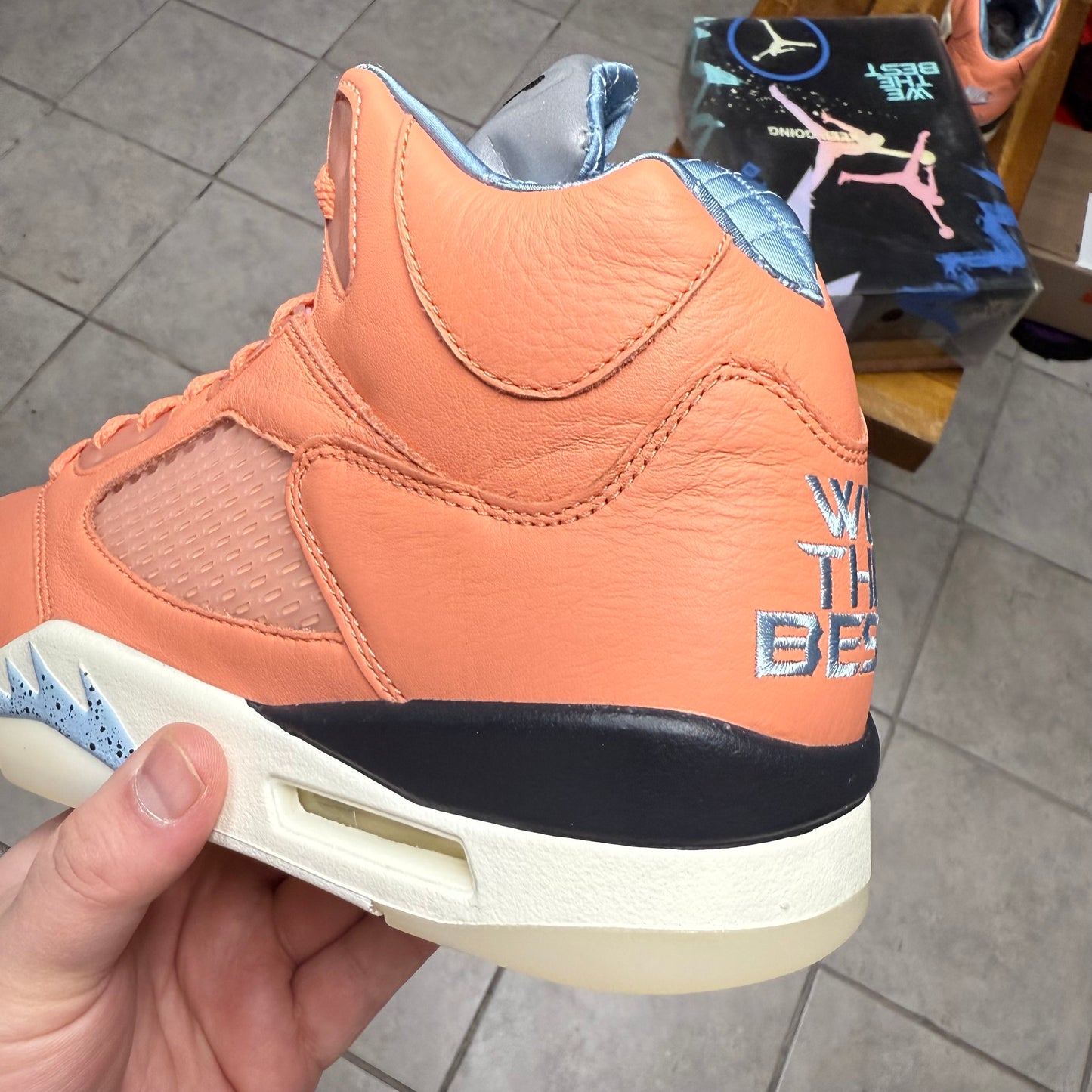 Jordan 5 x DJ Khalid We The Best - Crimson Bliss (Worn)