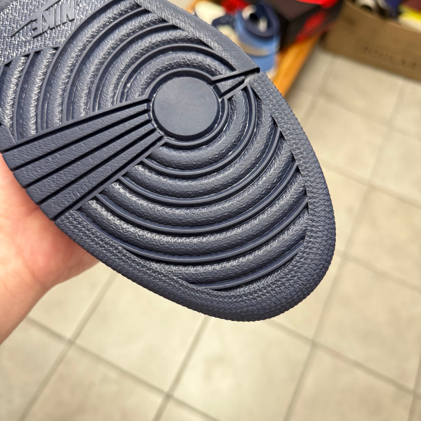 Jordan 1 High OG Obsidian (Worn)