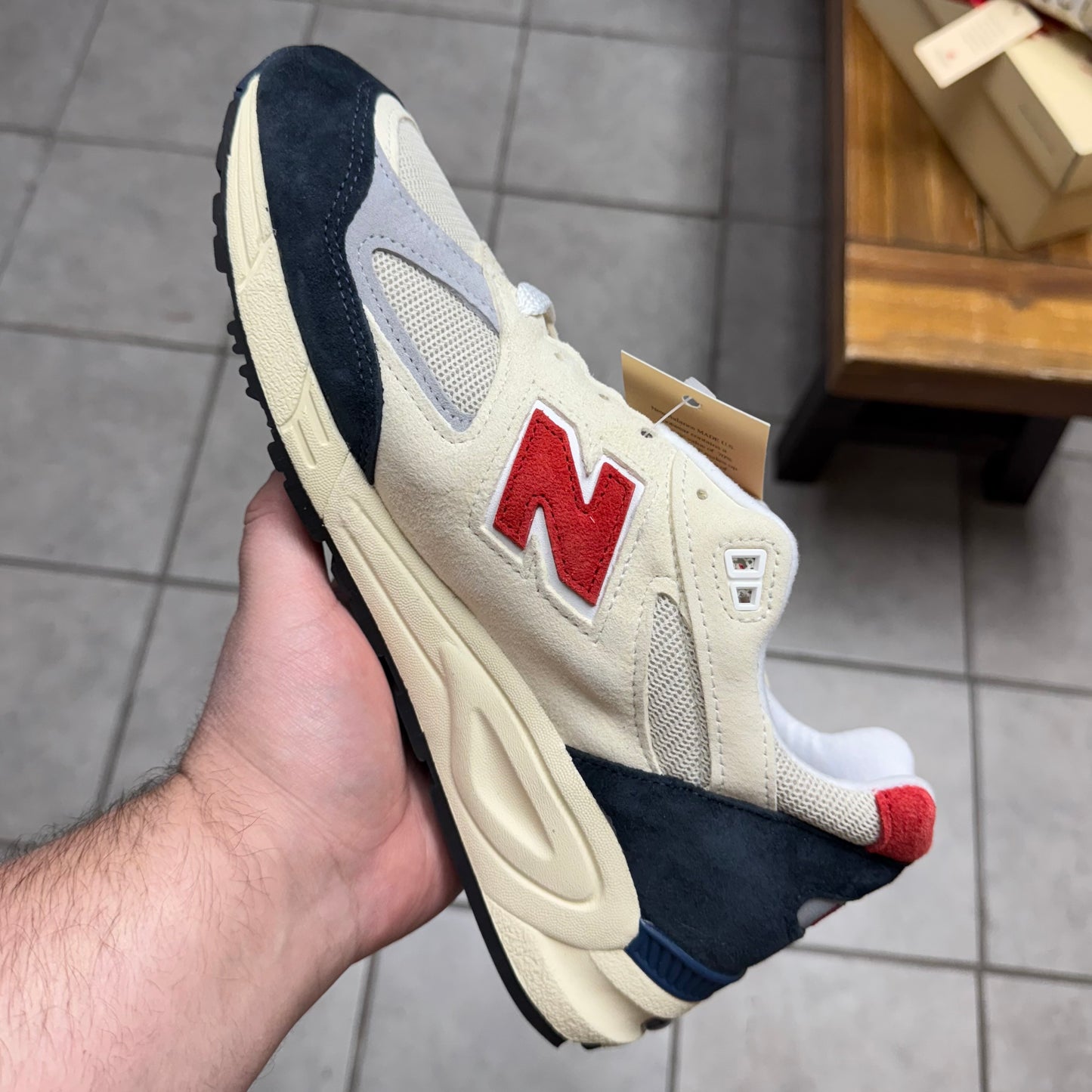 New Balance 990v2 x Teddy Santis ‘Navy Sea Salt’