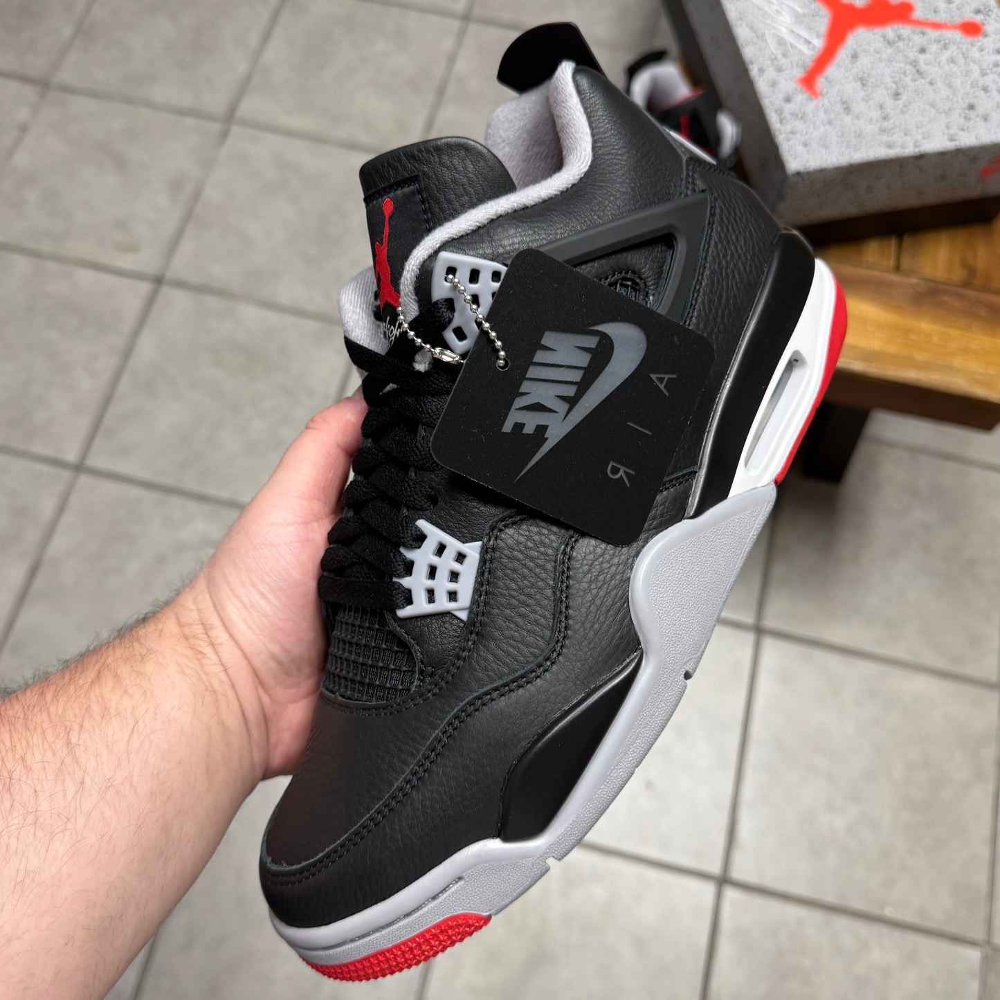Jordan 4 Bred Reimagined