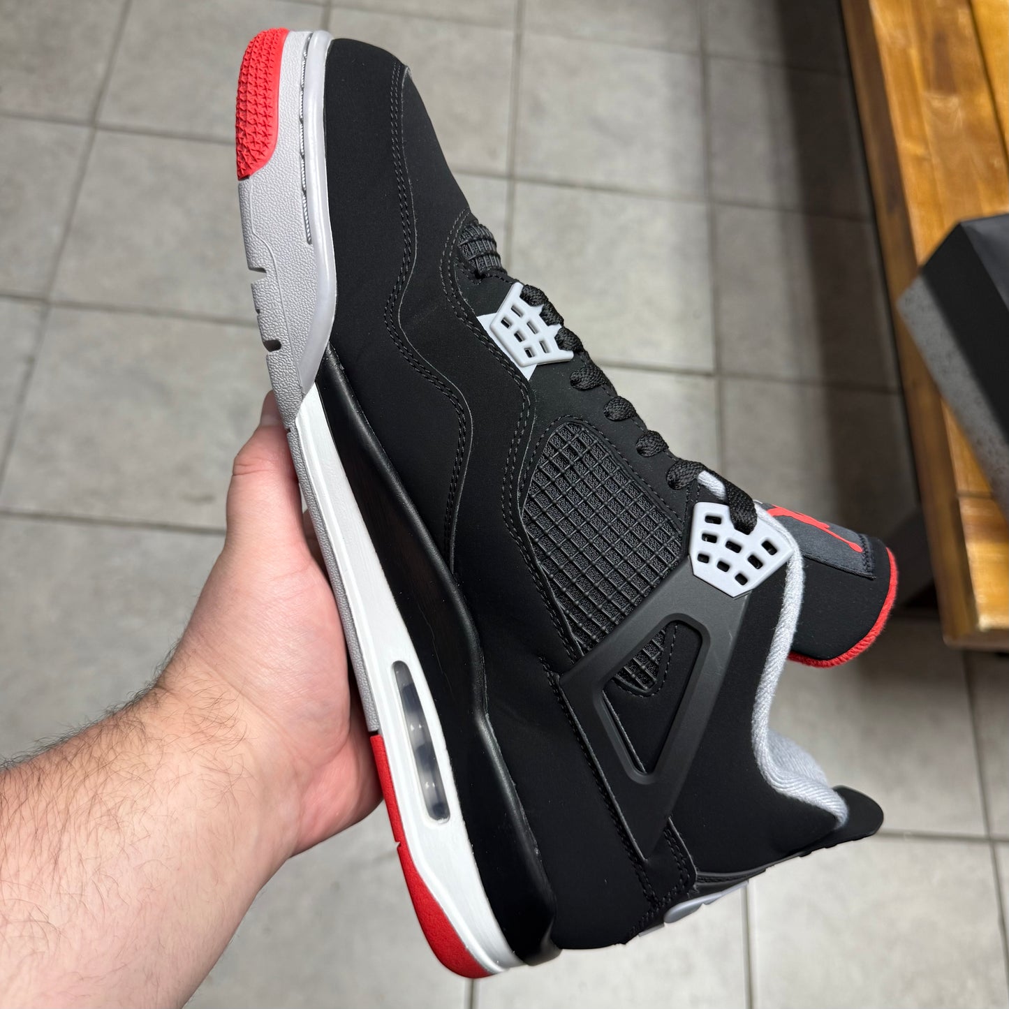 Jordan 4 Bred 2019 (Worn)