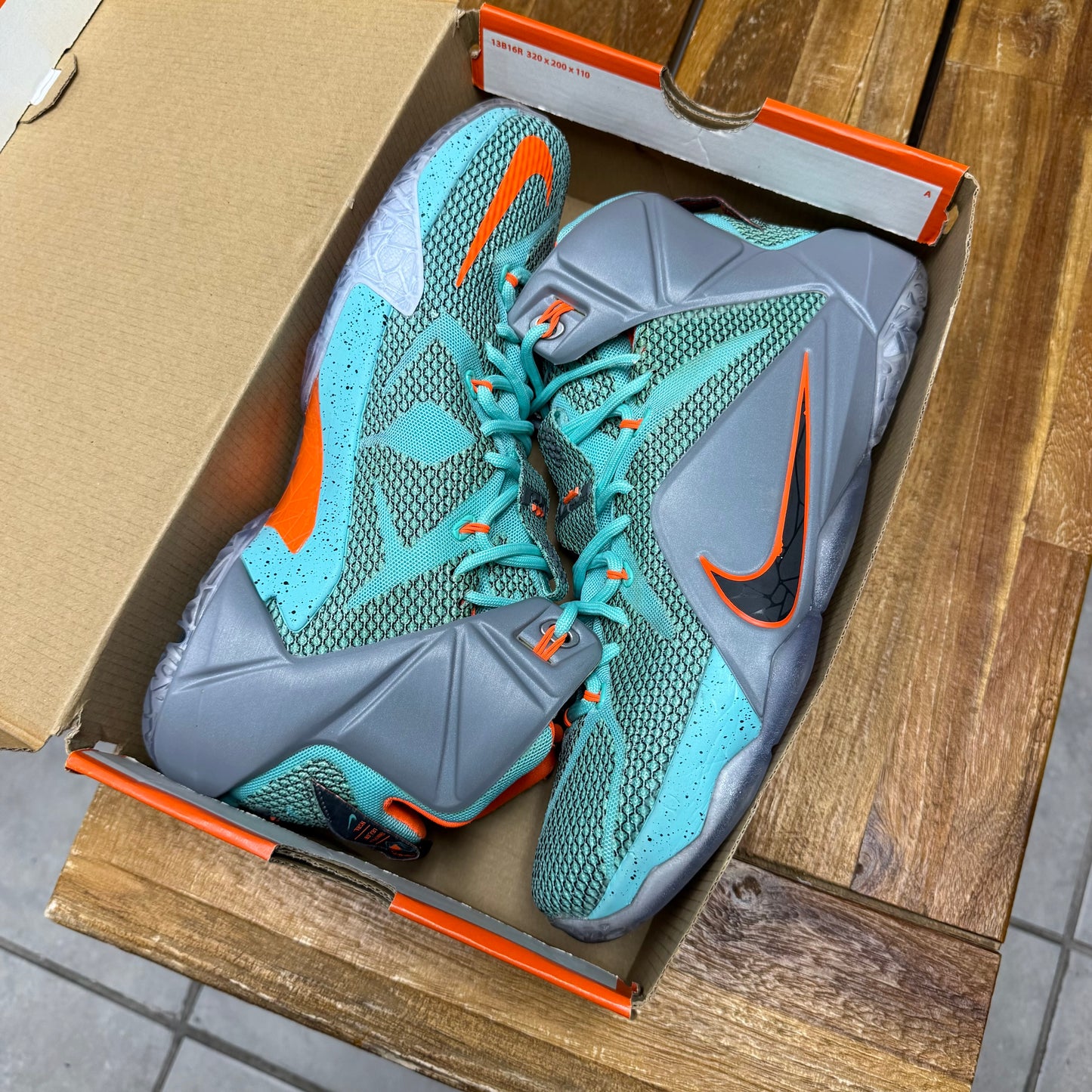 Nike LeBron 12 NSRL (Worn)