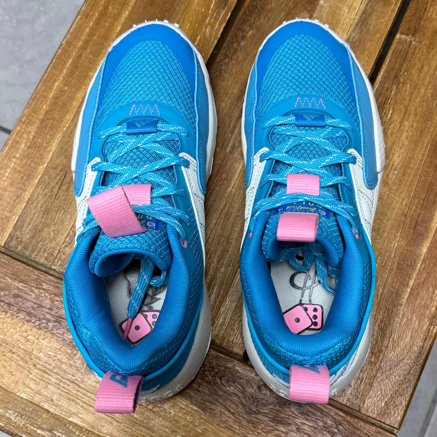 adidas Dame Certified EXTPLY 2.0
Signal Cyan (Worn)