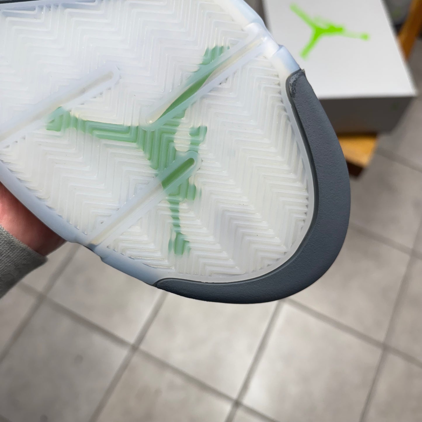 Jordan 5 Green Bean (Worn)