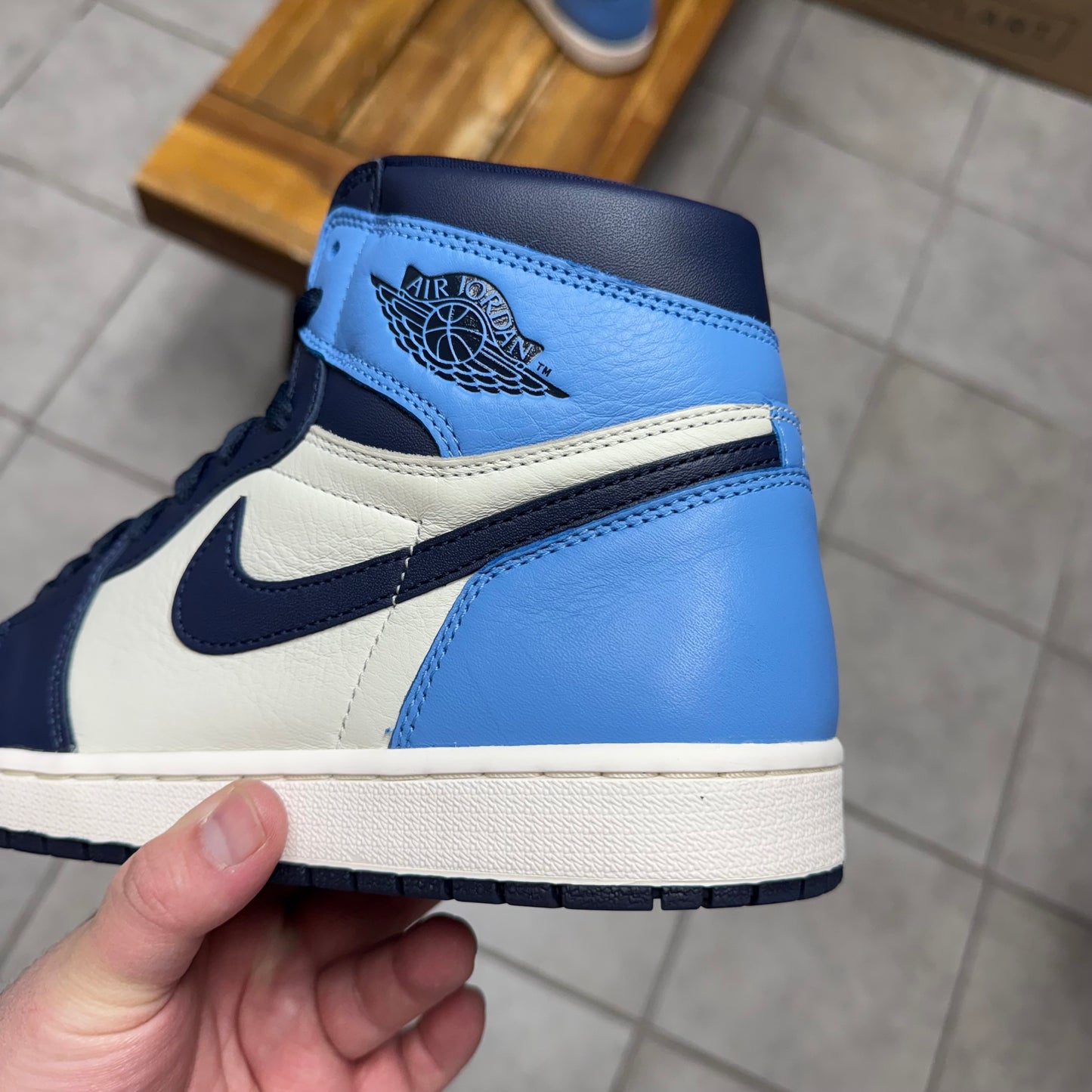 Jordan 1 High OG Obsidian (Worn)