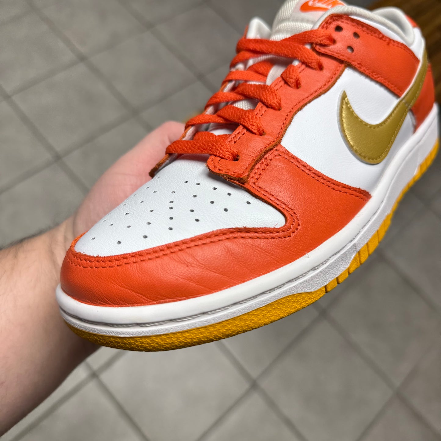 Dunk Low Orange University Gold (Worn)