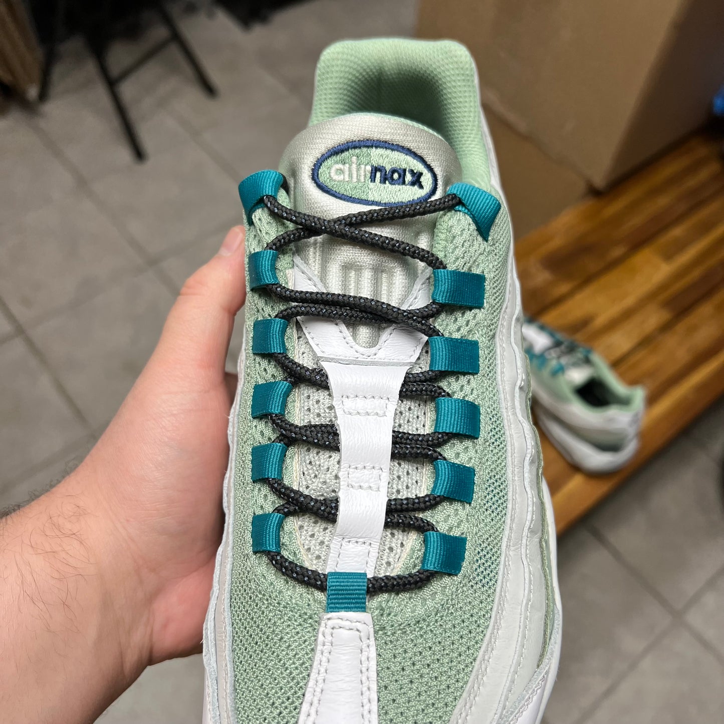 Air Max 95 By You Seafoam (Worn)