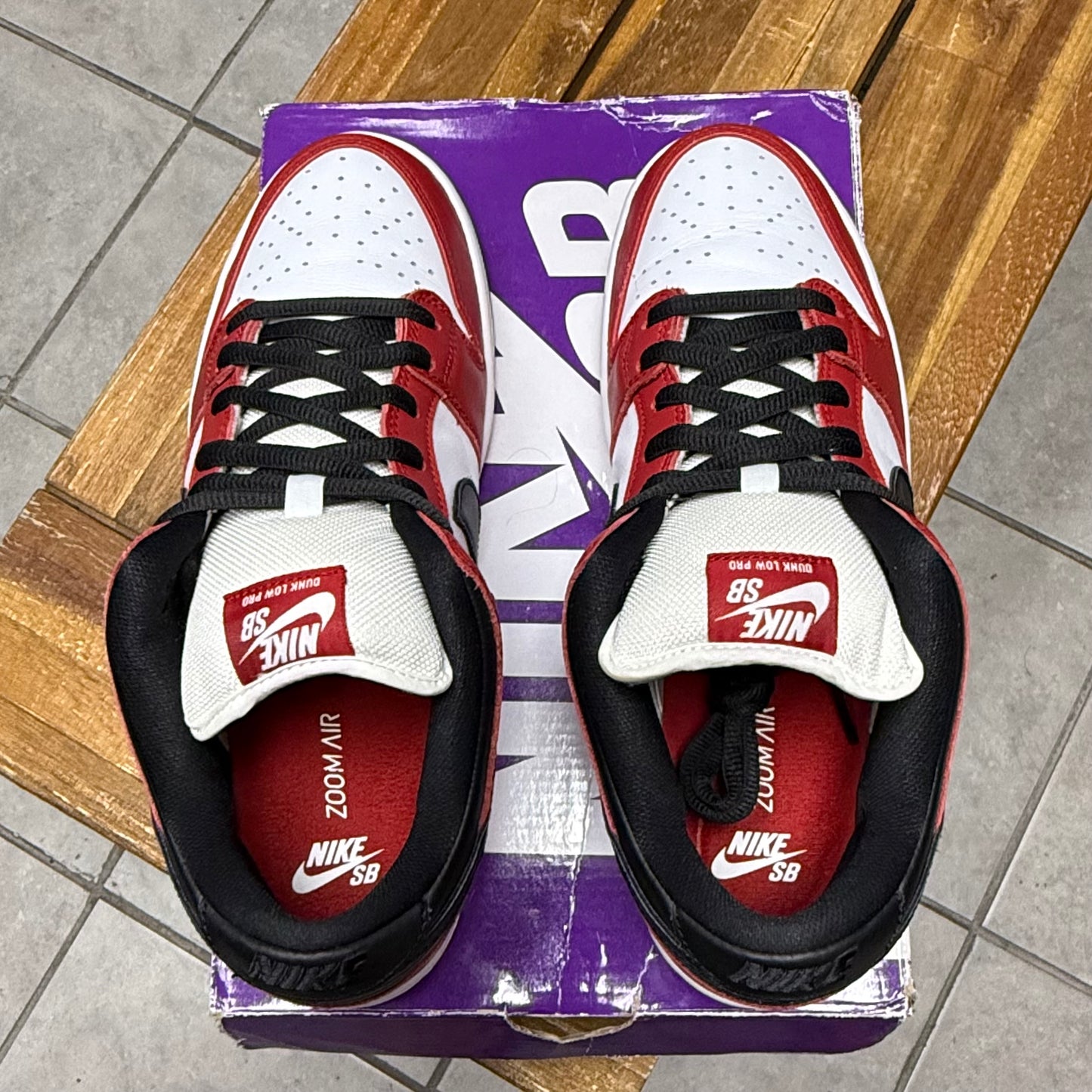 SB Dunk Low J-Pack Chicago (Worn)
