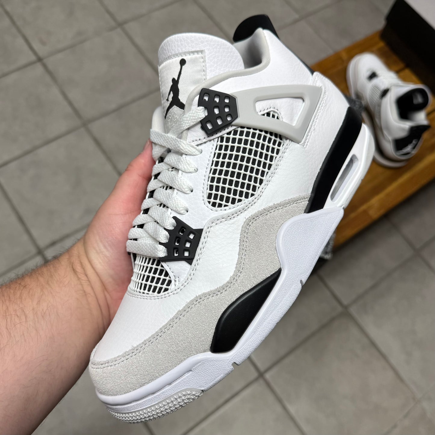 Jordan 4 Military Black