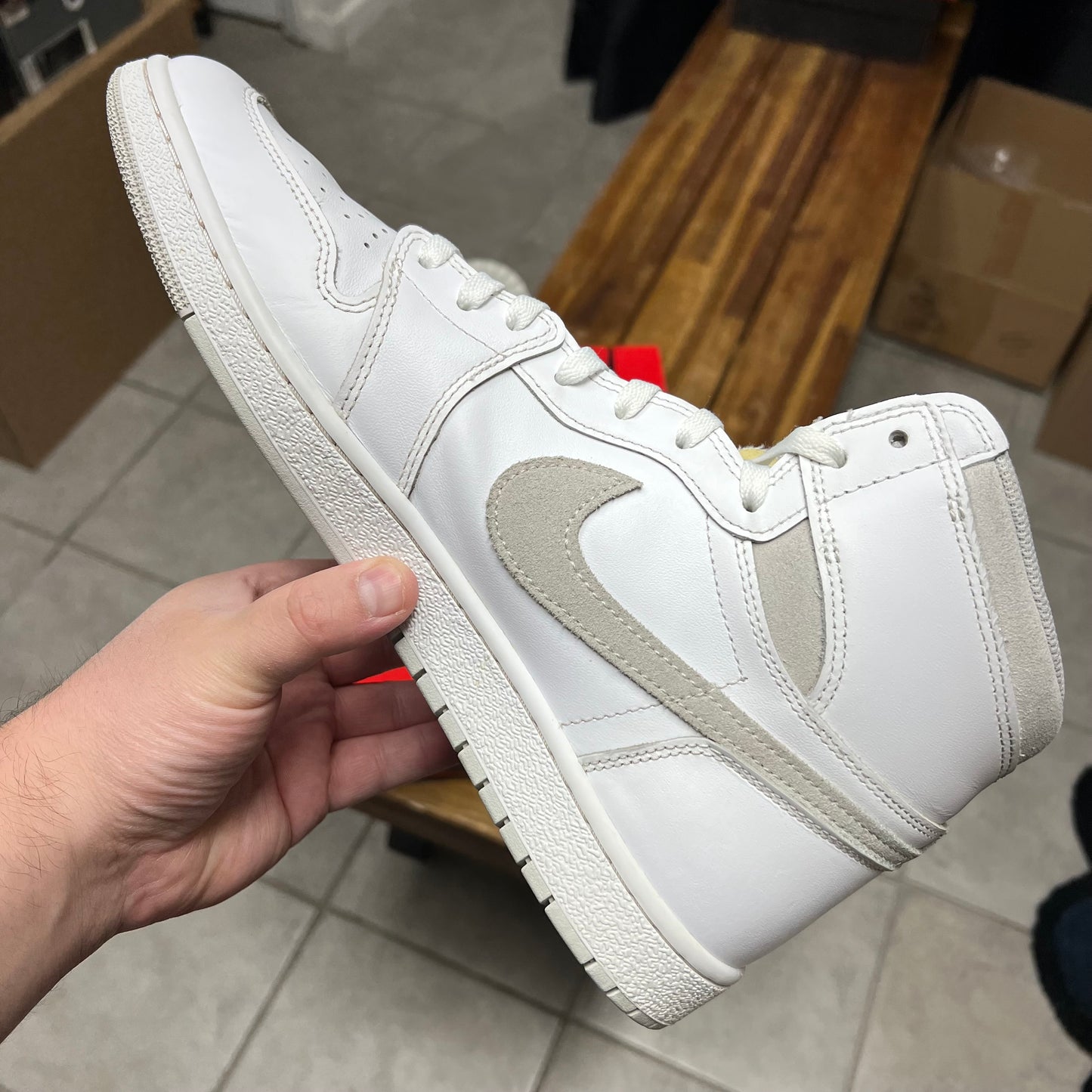 Jordan 1 High ‘85 Neutral Gray (Worn)