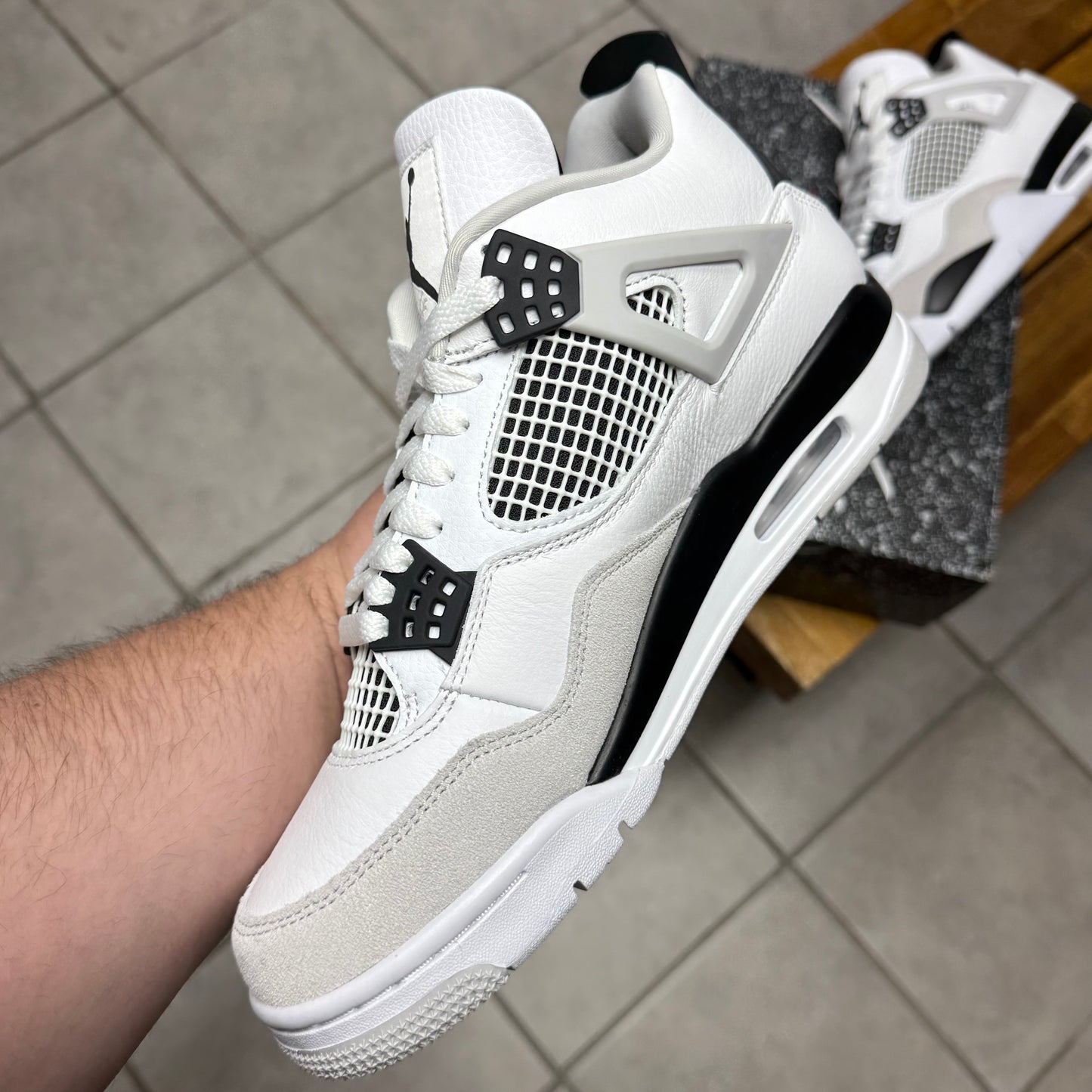 Jordan 4 Military Black