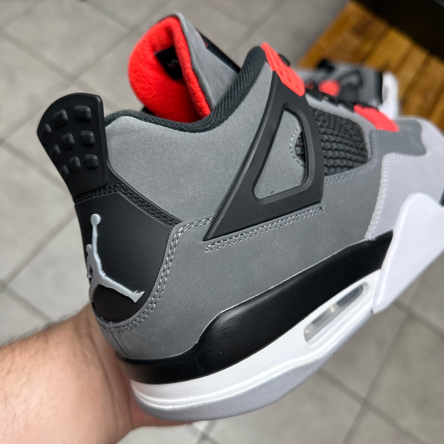 Jordan 4 Infrared (Worn)