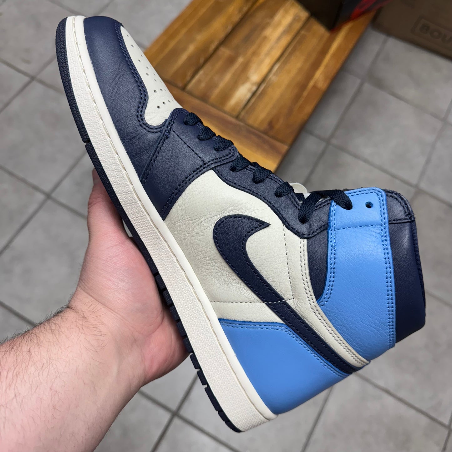 Jordan 1 High OG Obsidian (Worn)