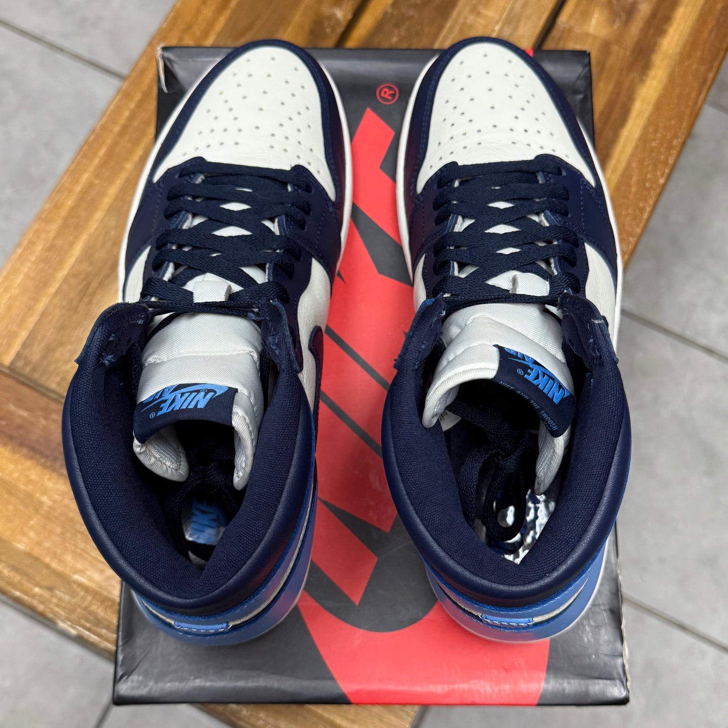 Jordan 1 High OG Obsidian (Worn)
