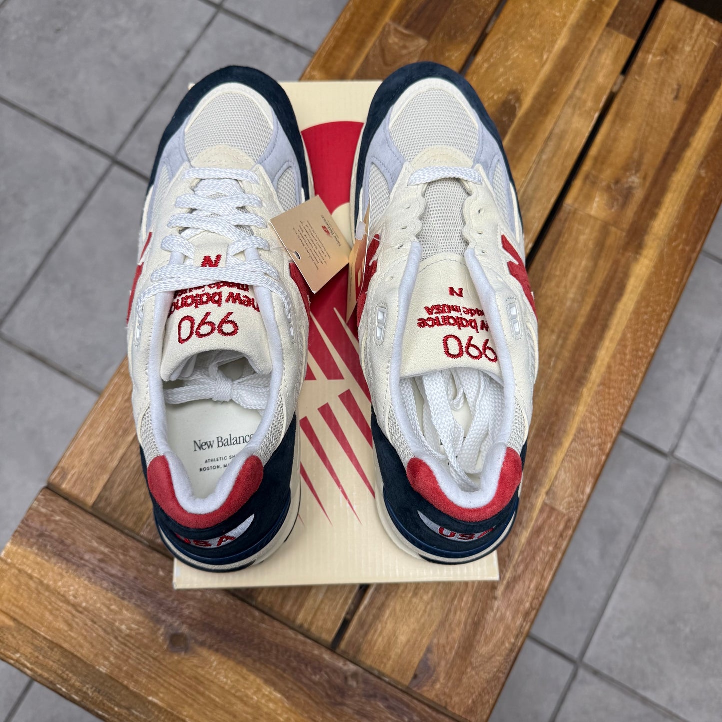 New Balance 990v2 x Teddy Santis ‘Navy Sea Salt’