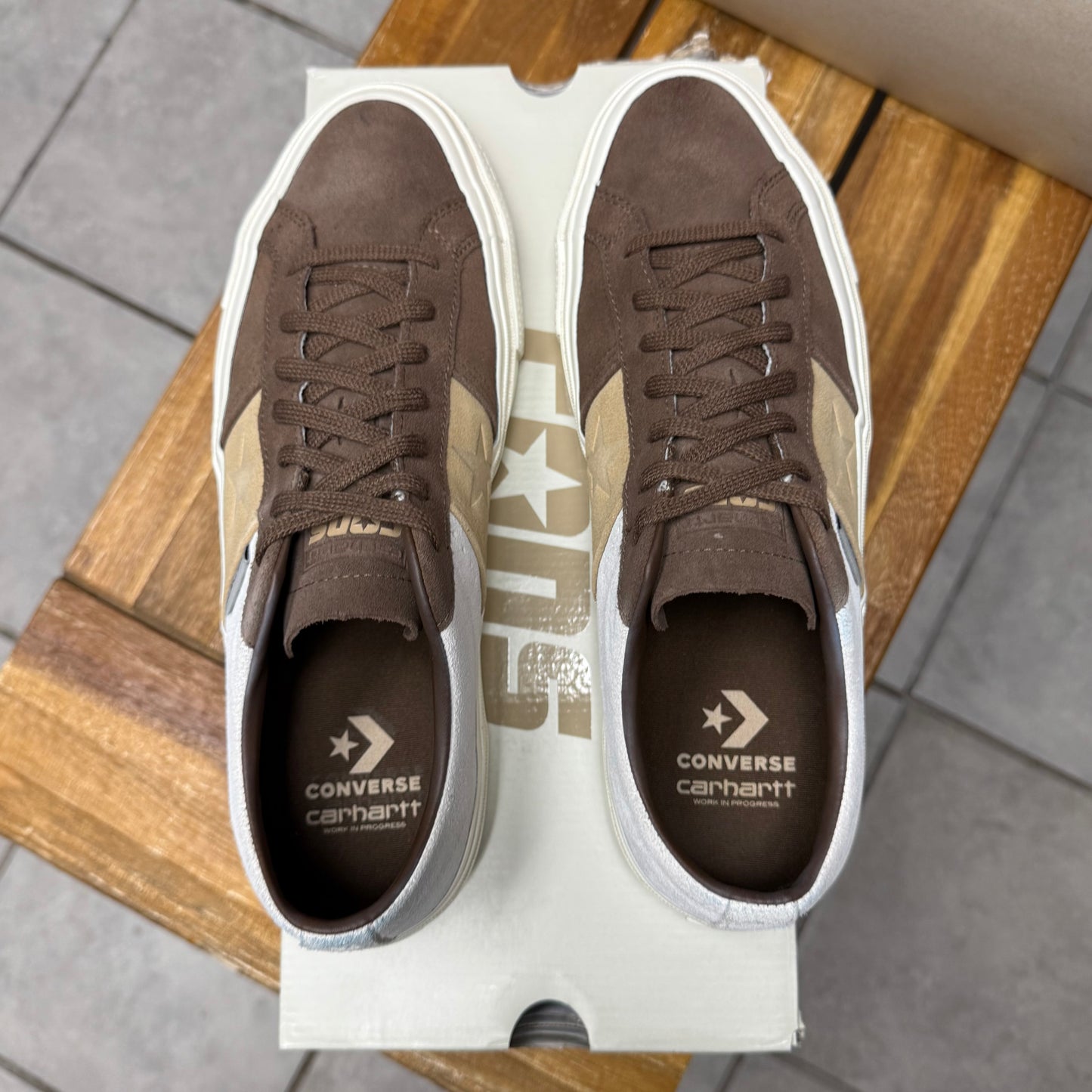 Converse Carhartt WIP x One Star Academy Pro Low Starfish Dark
Earth (Worn)