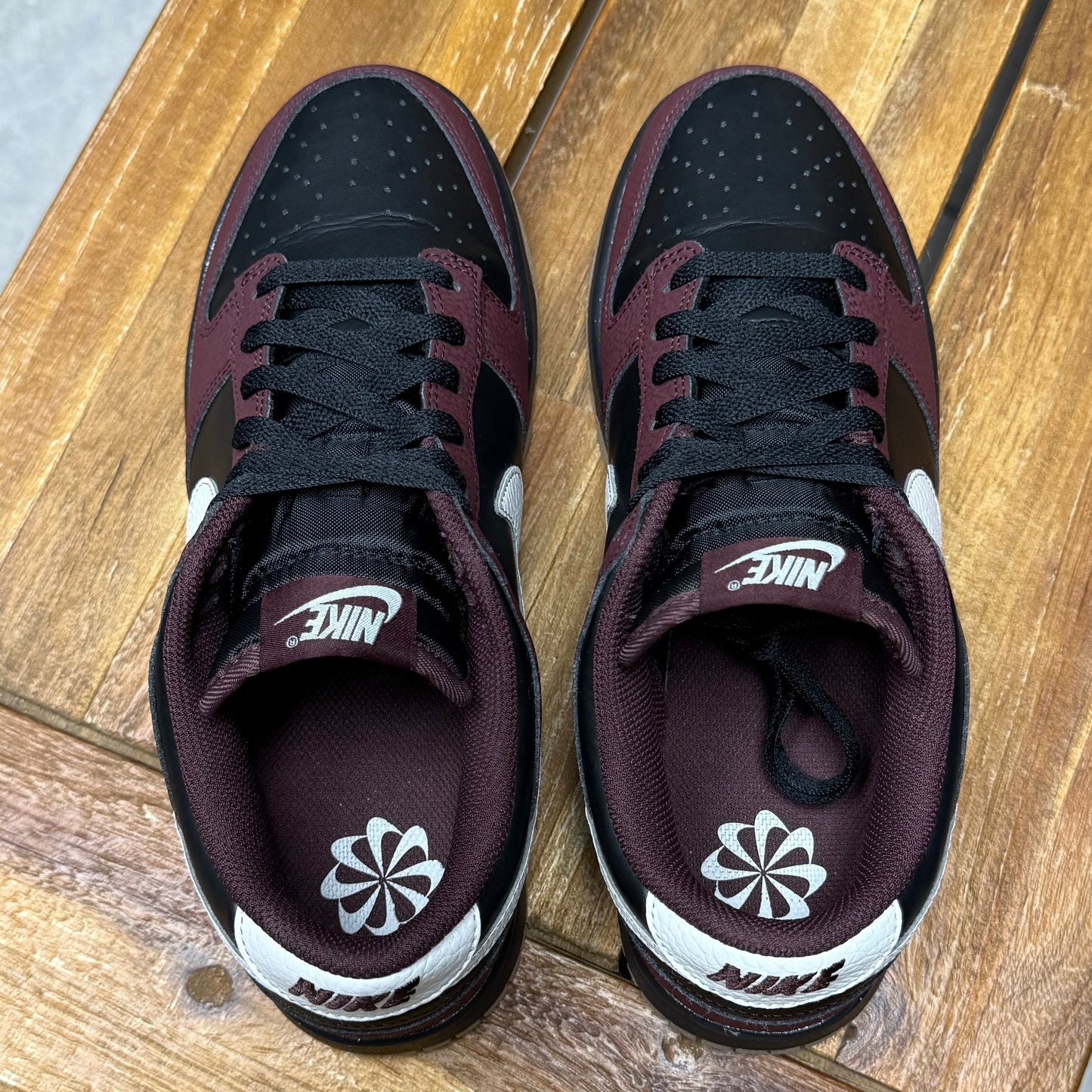 Dunk Low Next Nature ‘Burgundy Crush Black' (Worn)