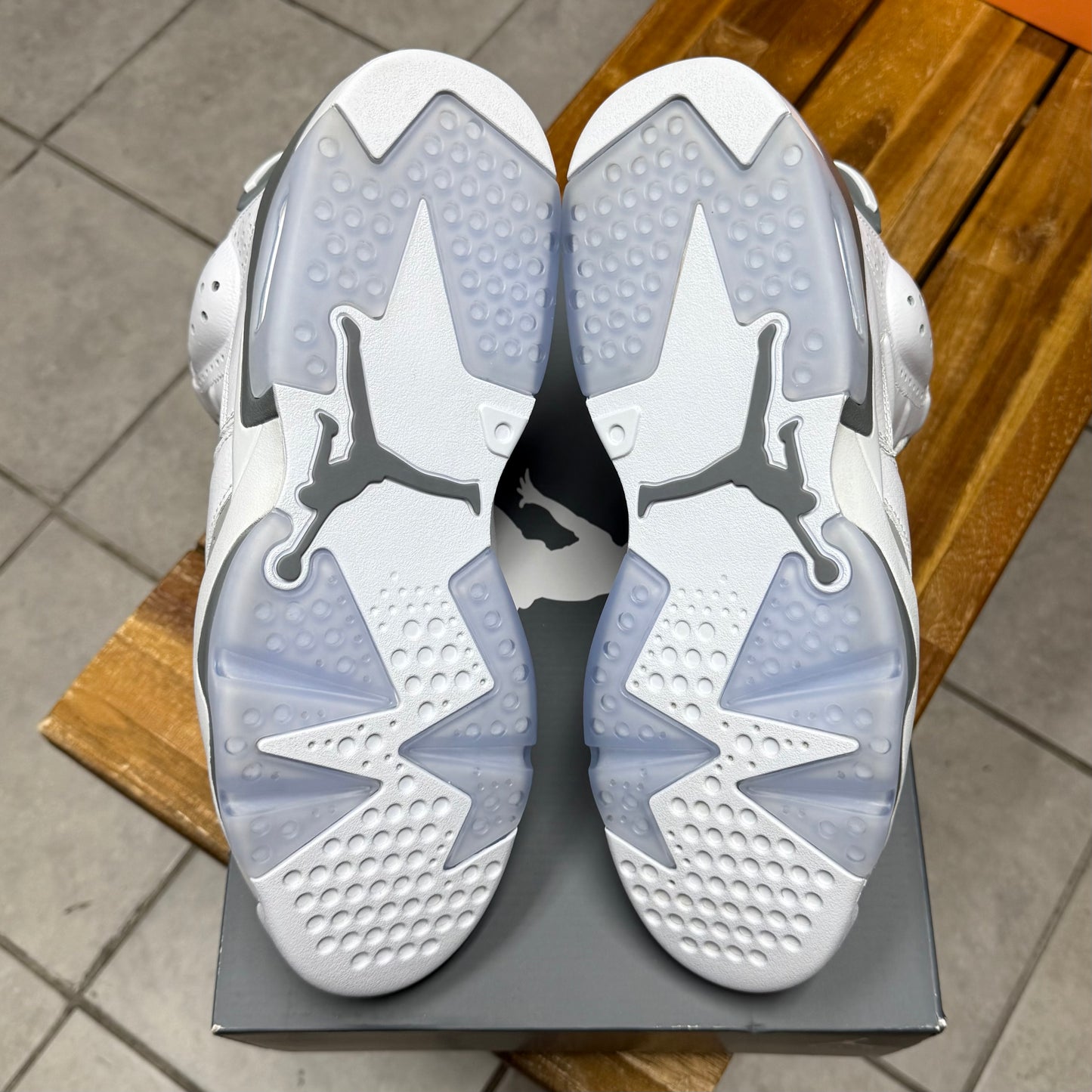 Jordan 6 Cool Grey (Worn)