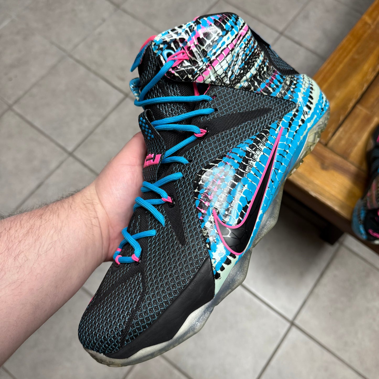 LeBron 12 ‘23 Chromosomes’ (Worn)