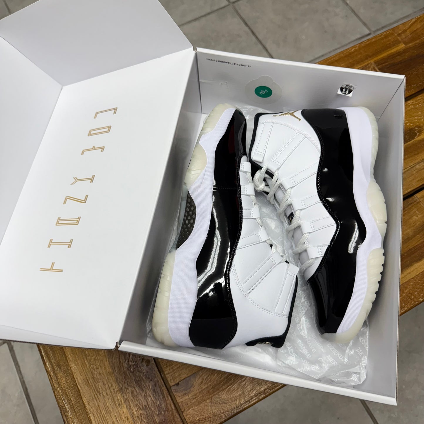 Jordan 11 DMP Gratitude (Worn)