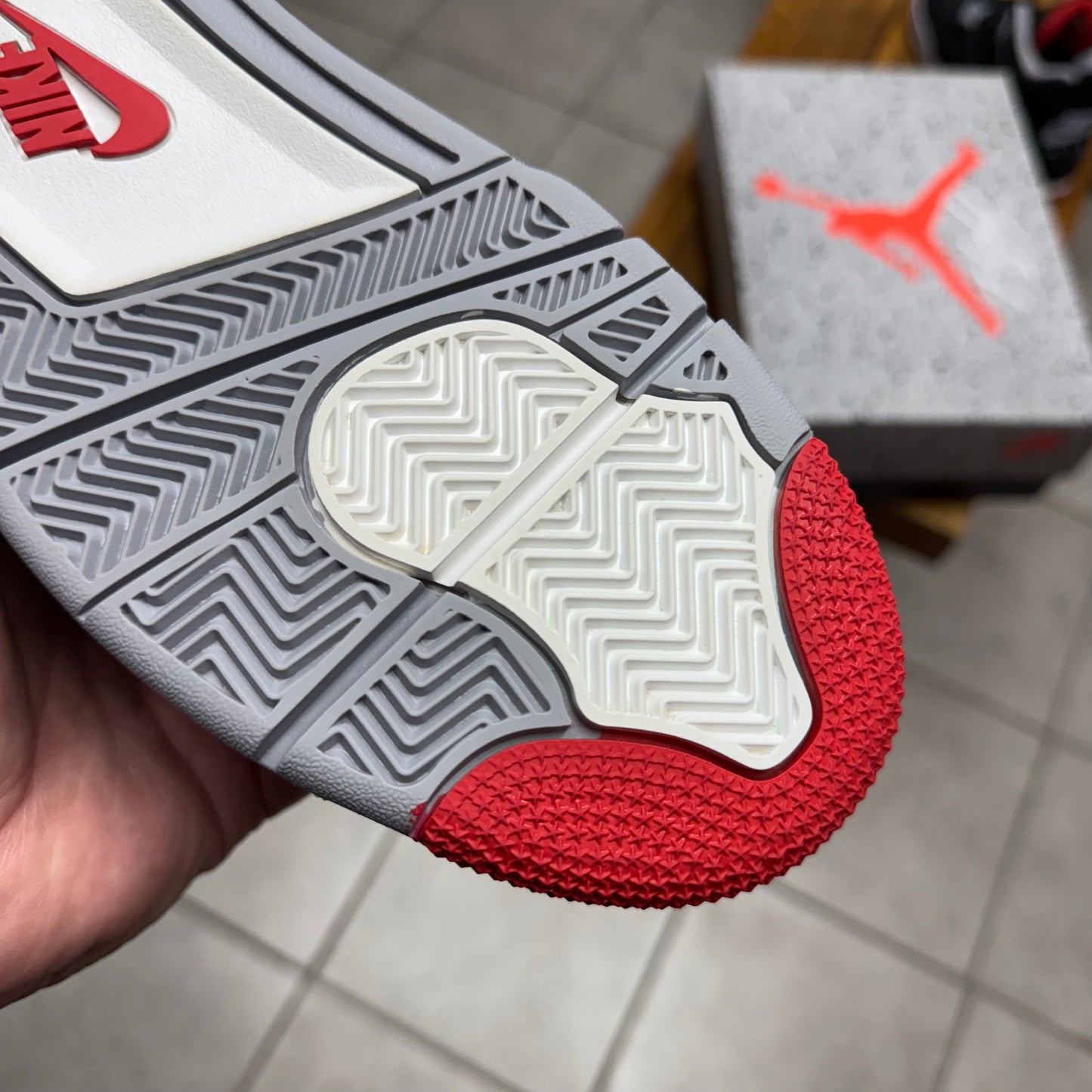Jordan 4 Bred Reimagined (Worn)
