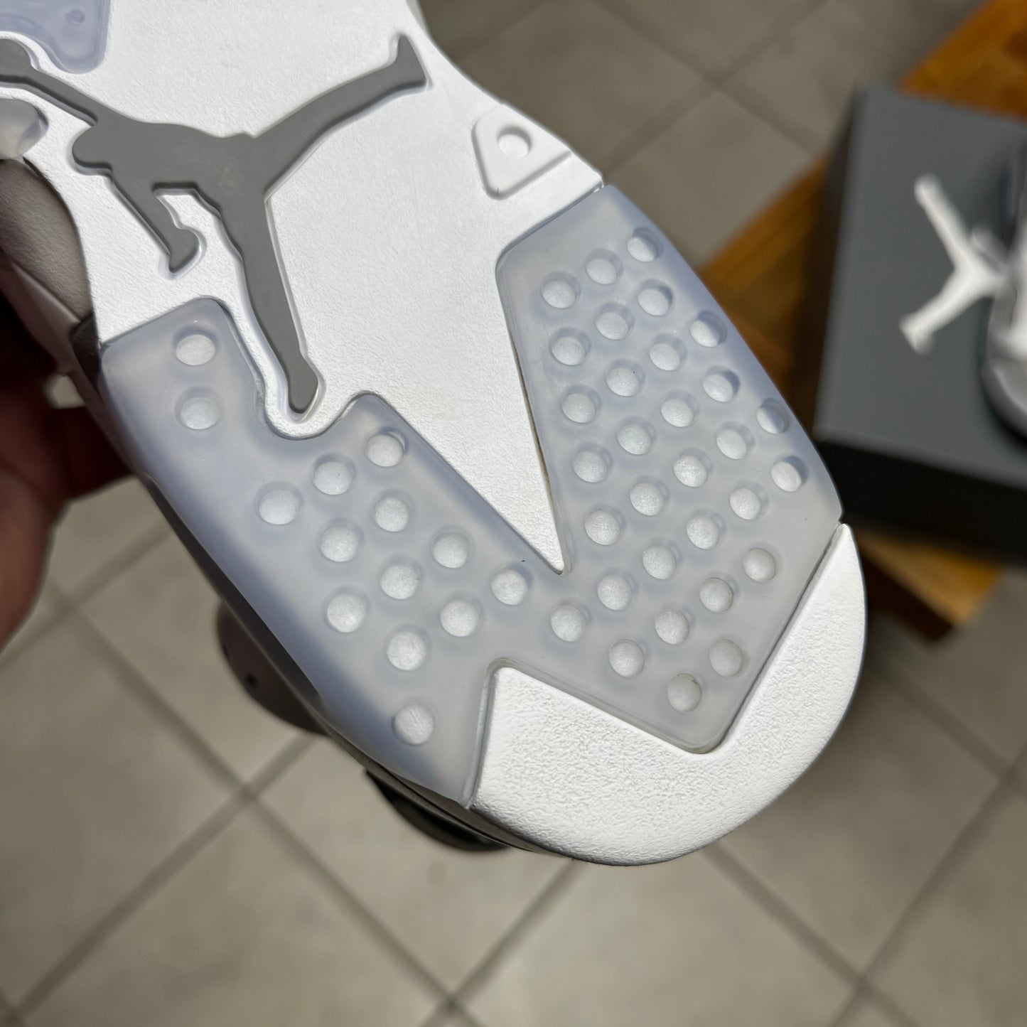 Jordan 6 Cool Grey (Worn)