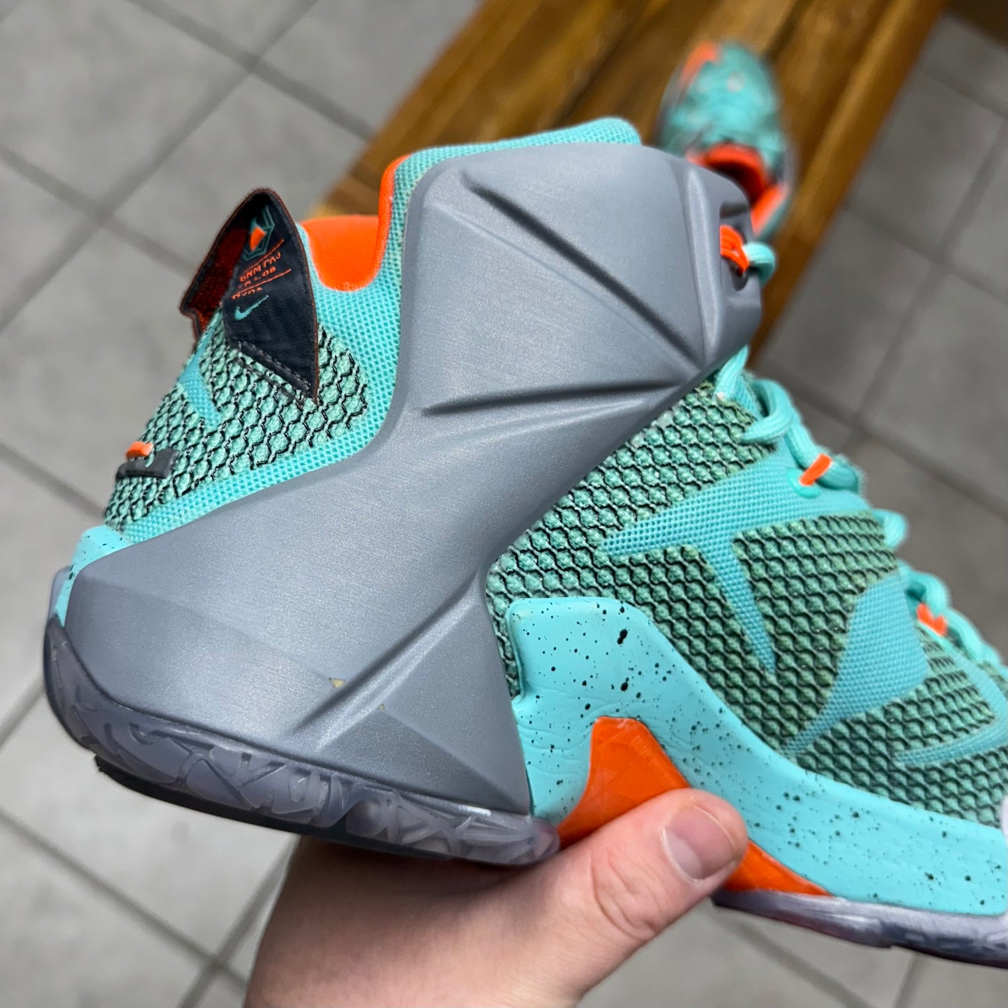 Nike LeBron 12 NSRL (Worn)