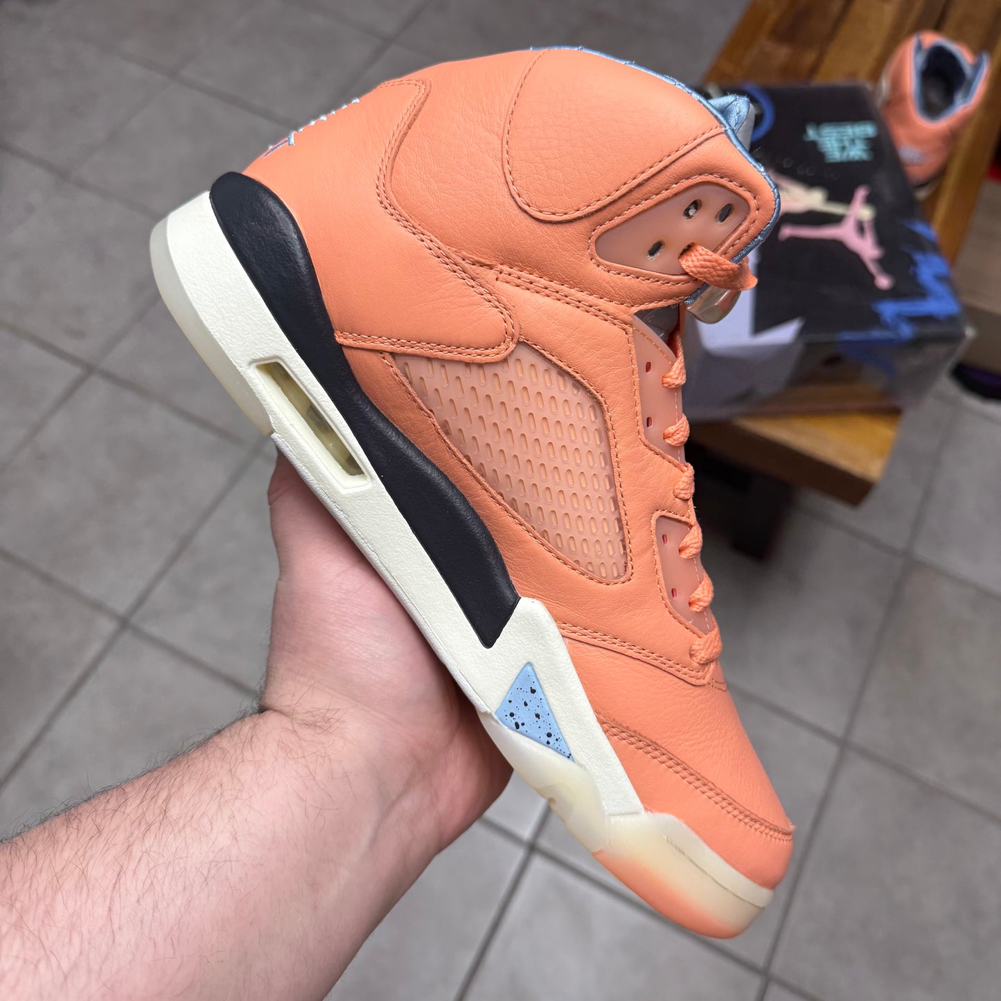 Jordan 5 x DJ Khalid We The Best - Crimson Bliss (Worn)