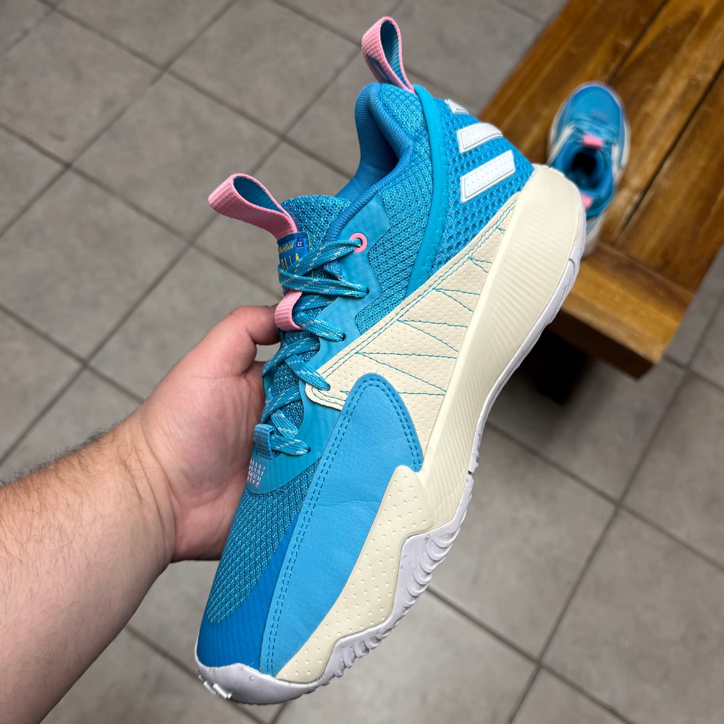 adidas Dame Certified EXTPLY 2.0
Signal Cyan (Worn)