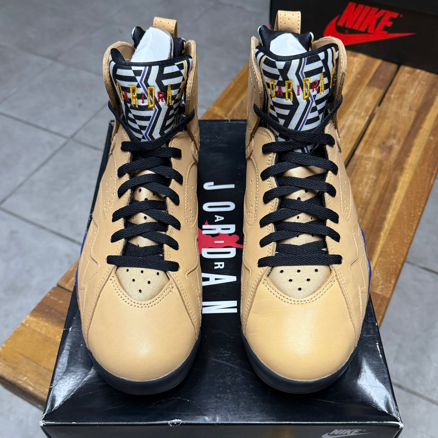 Jordan 7 Afrobeats (Worn)
