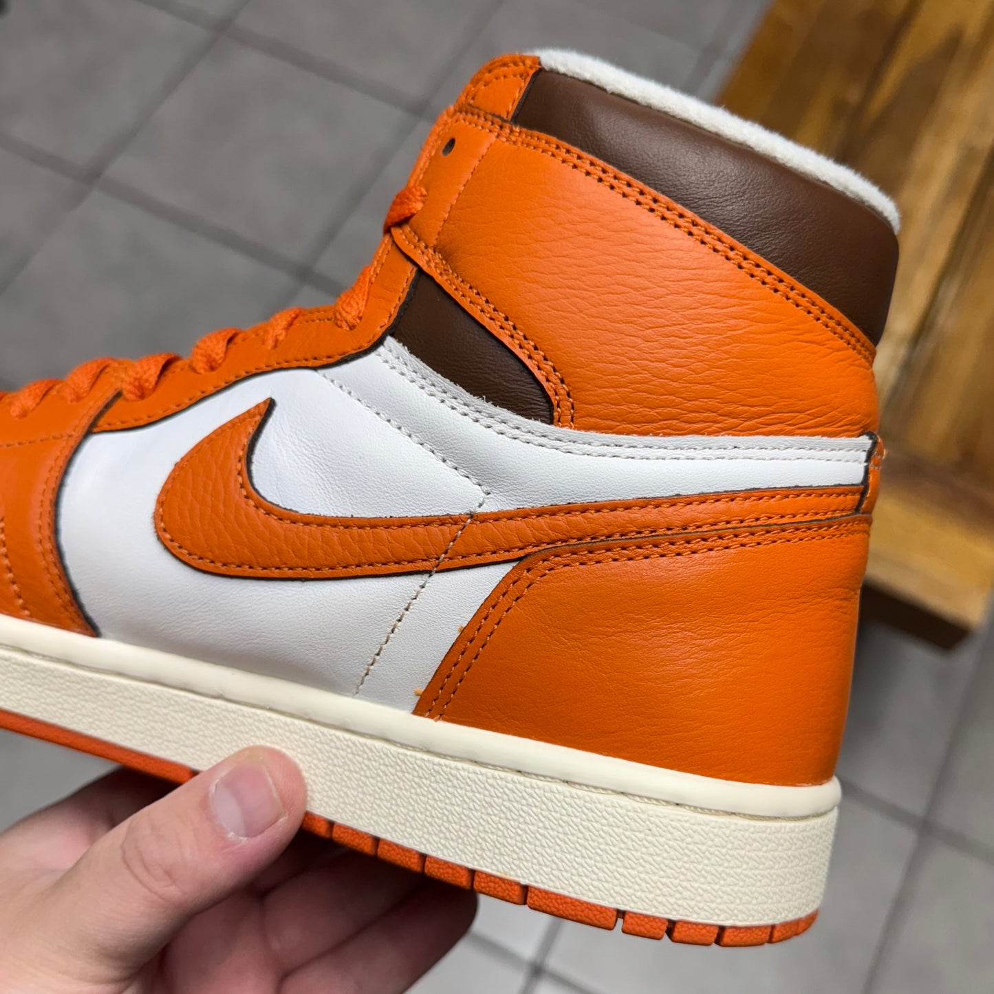 Jordan 1 Retro High OG Starfish W (Worn)