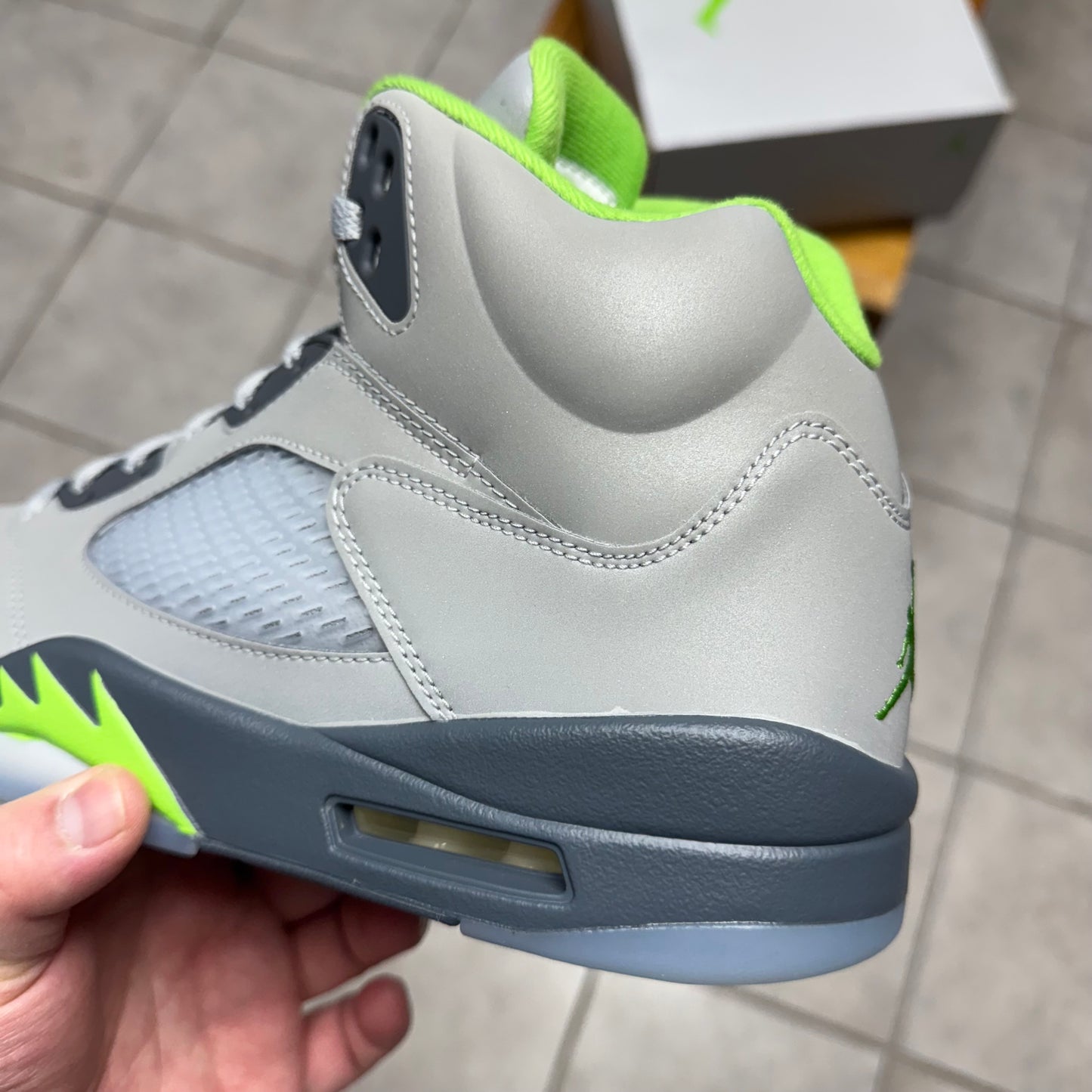 Jordan 5 Green Bean (Worn)