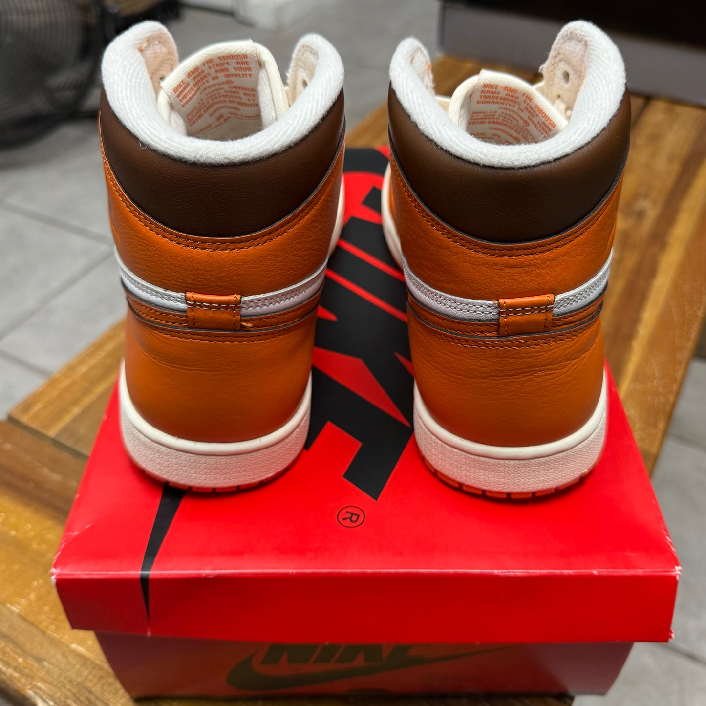 Jordan 1 High OG Starfish (Worn)