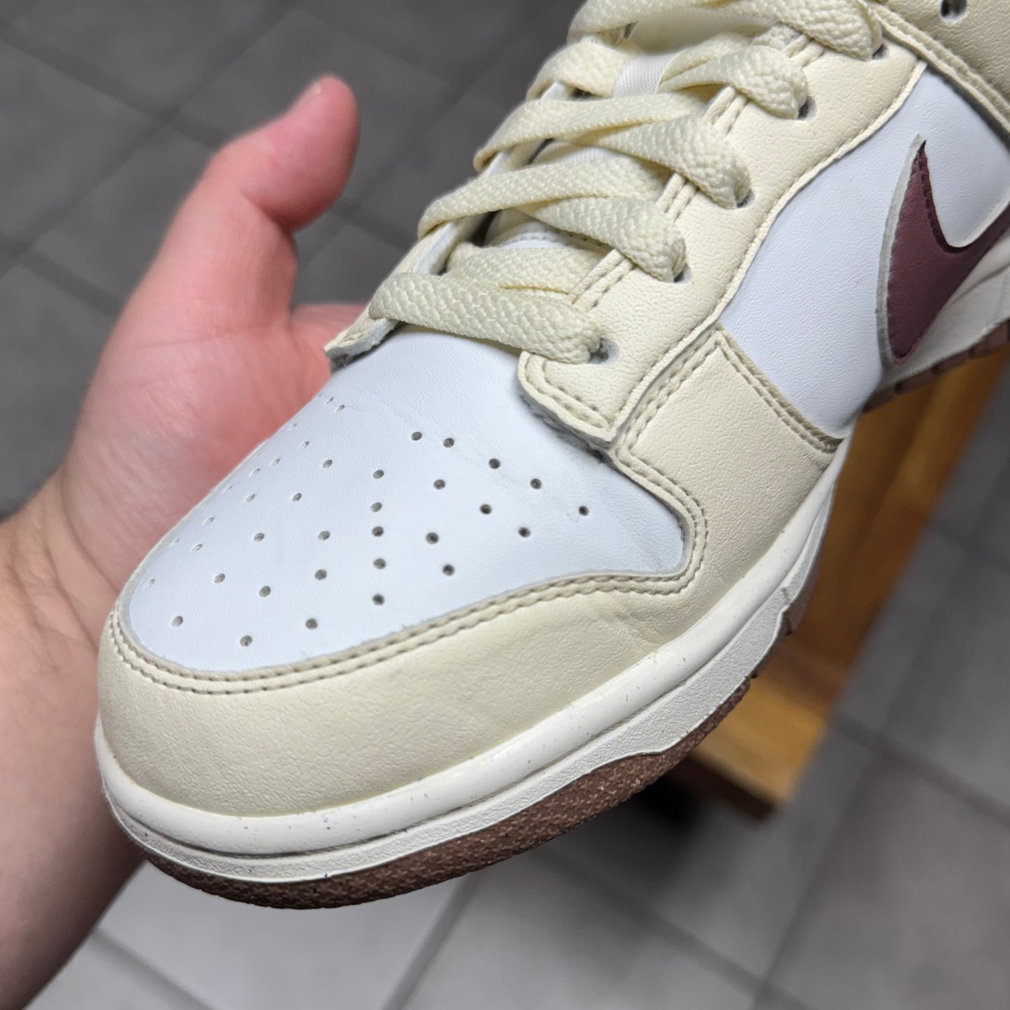 Dunk Next Nature Low Coconut Mauve W (Worn)