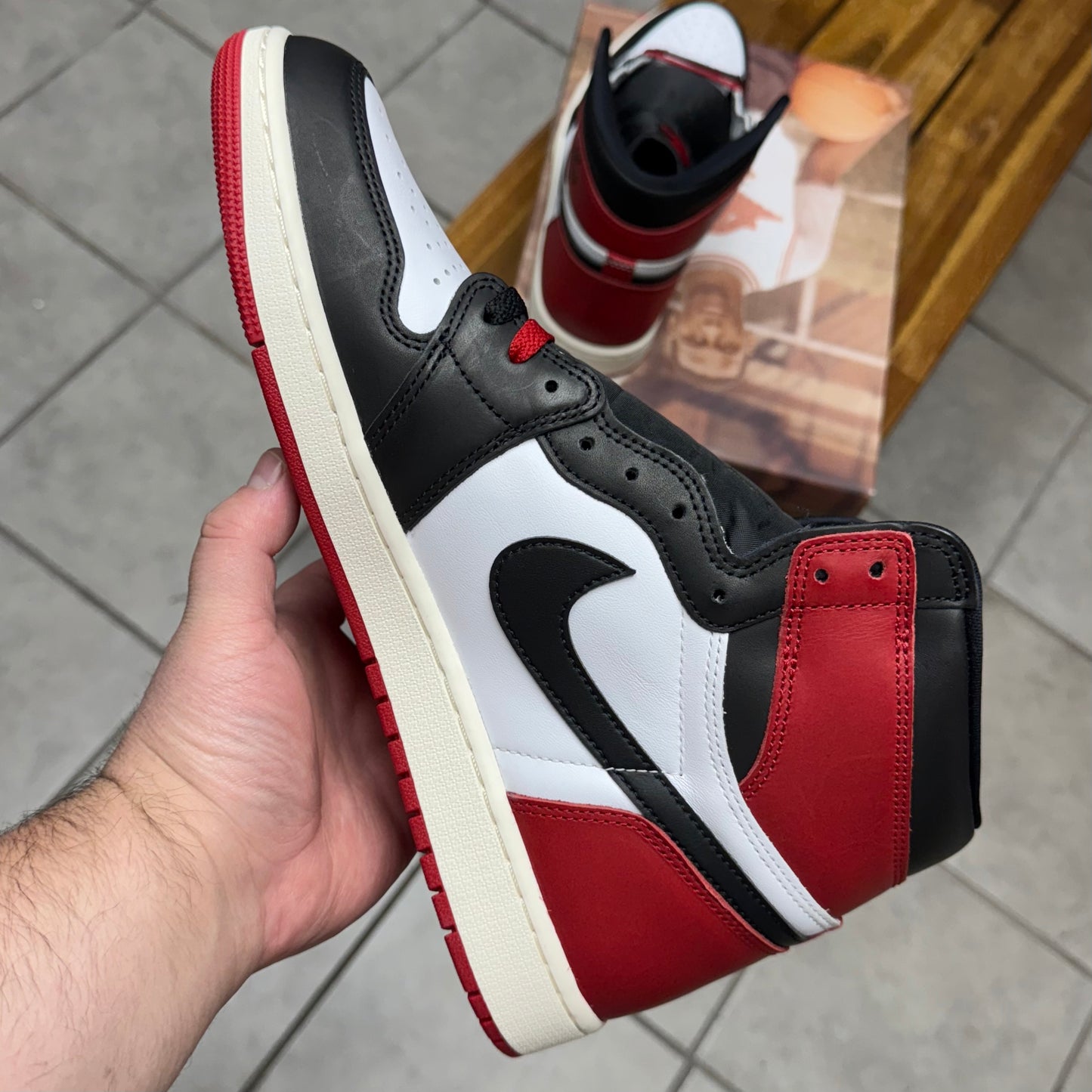 Jordan 1 High OG Black Toe Reimagined