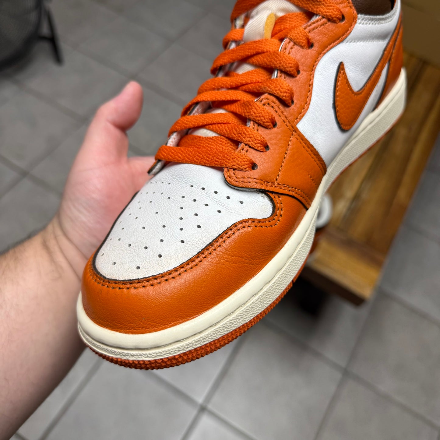 Jordan 1 Retro High OG Starfish W (Worn)