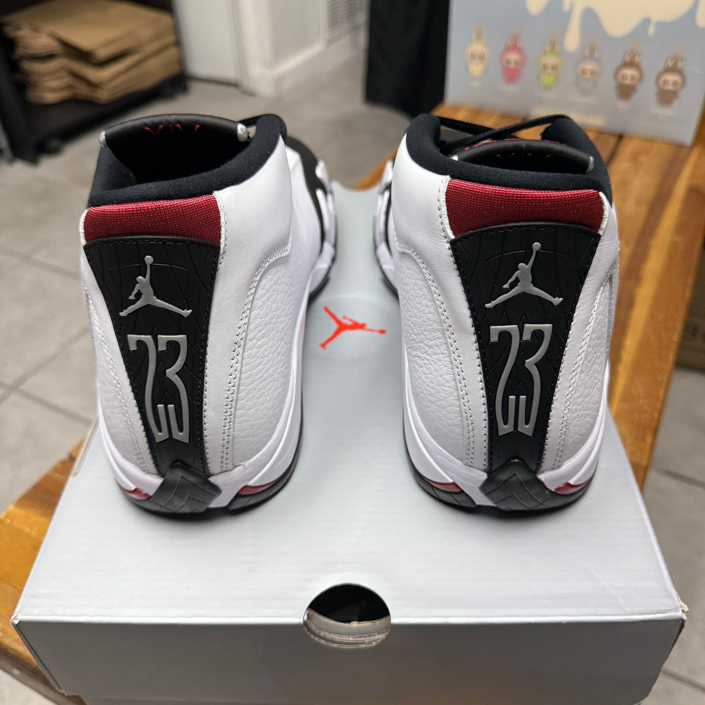 Jordan 14 Black Toe (Worn)