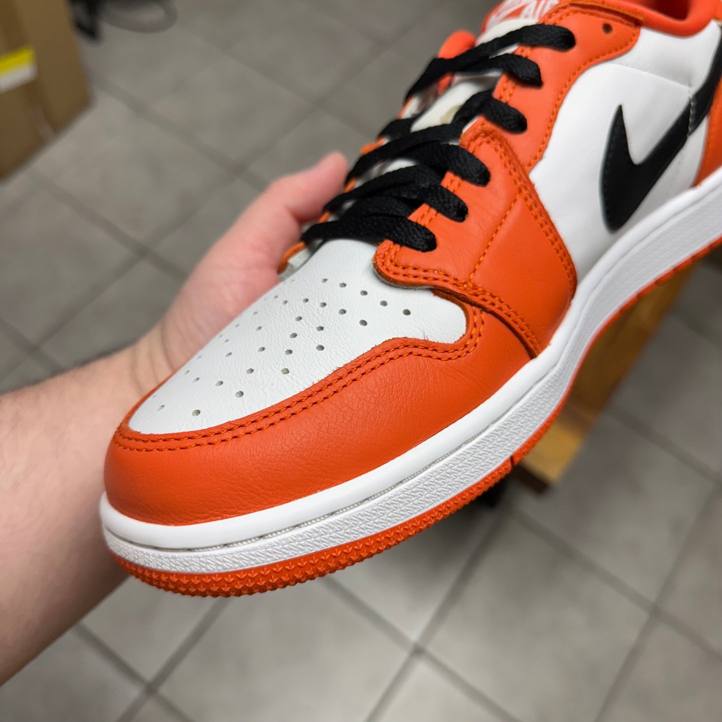Jordan 1 Low OG Starfish (Worn)