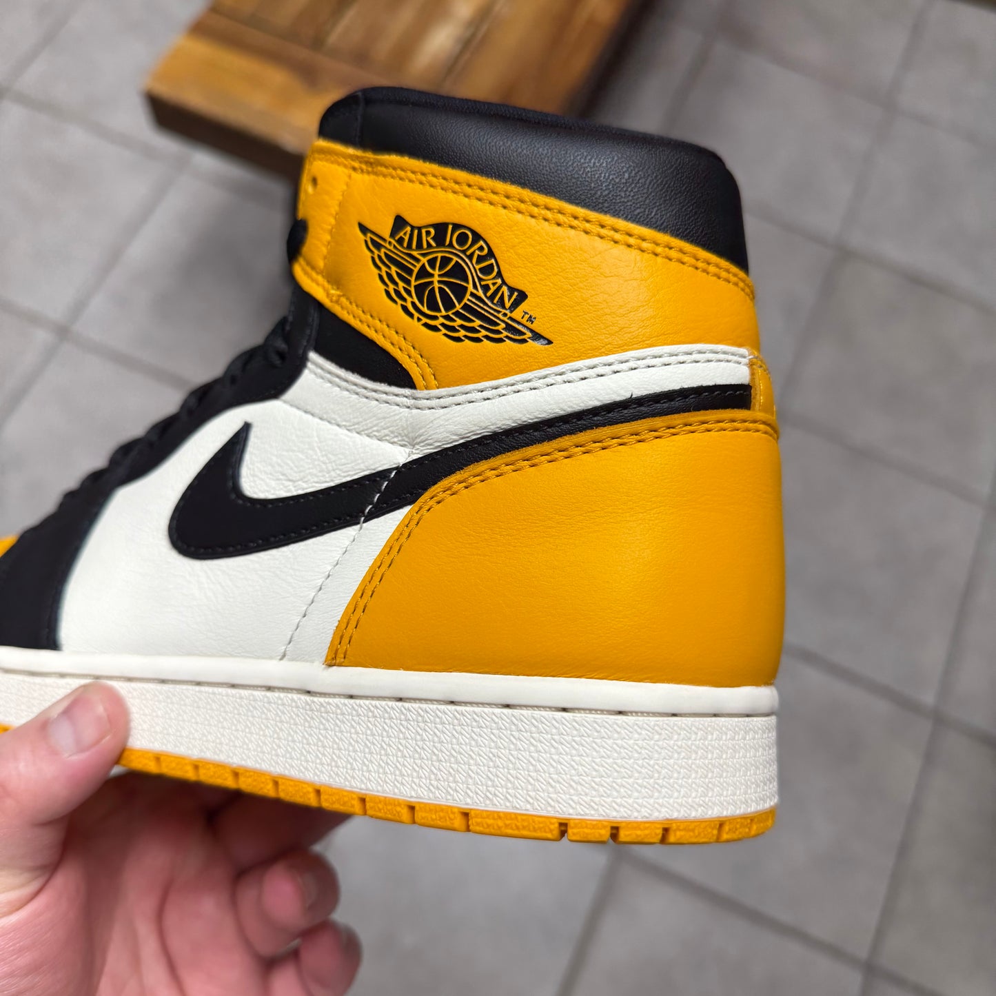 Jordan 1 High OG Yellow Toe (Worn)