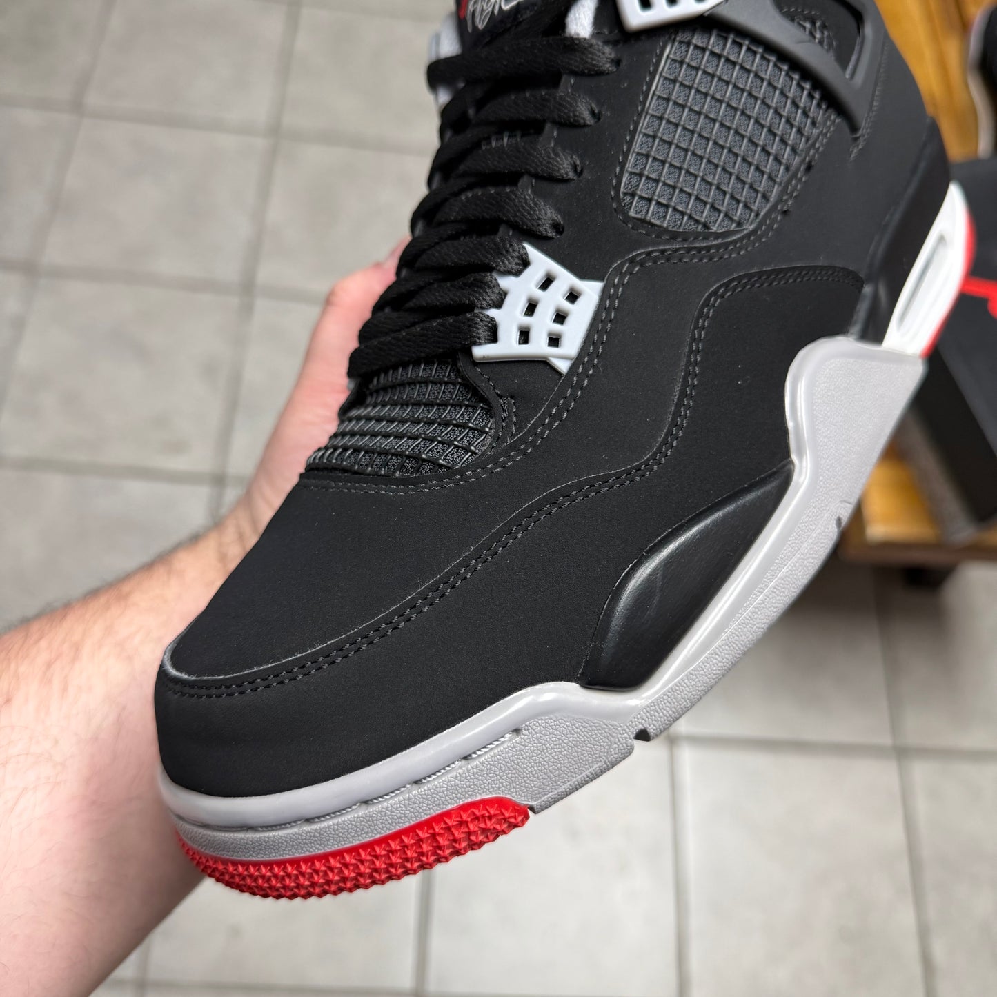 Jordan 4 Bred 2019 (Worn)