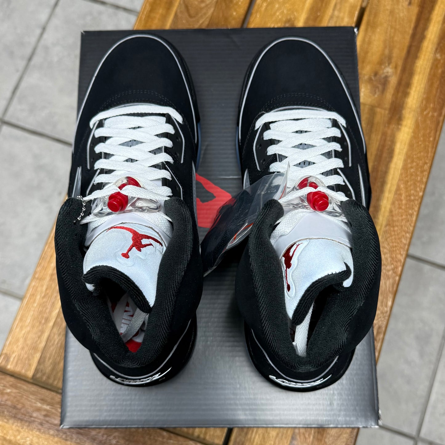 Jordan 5 Black Metallic Reimagined