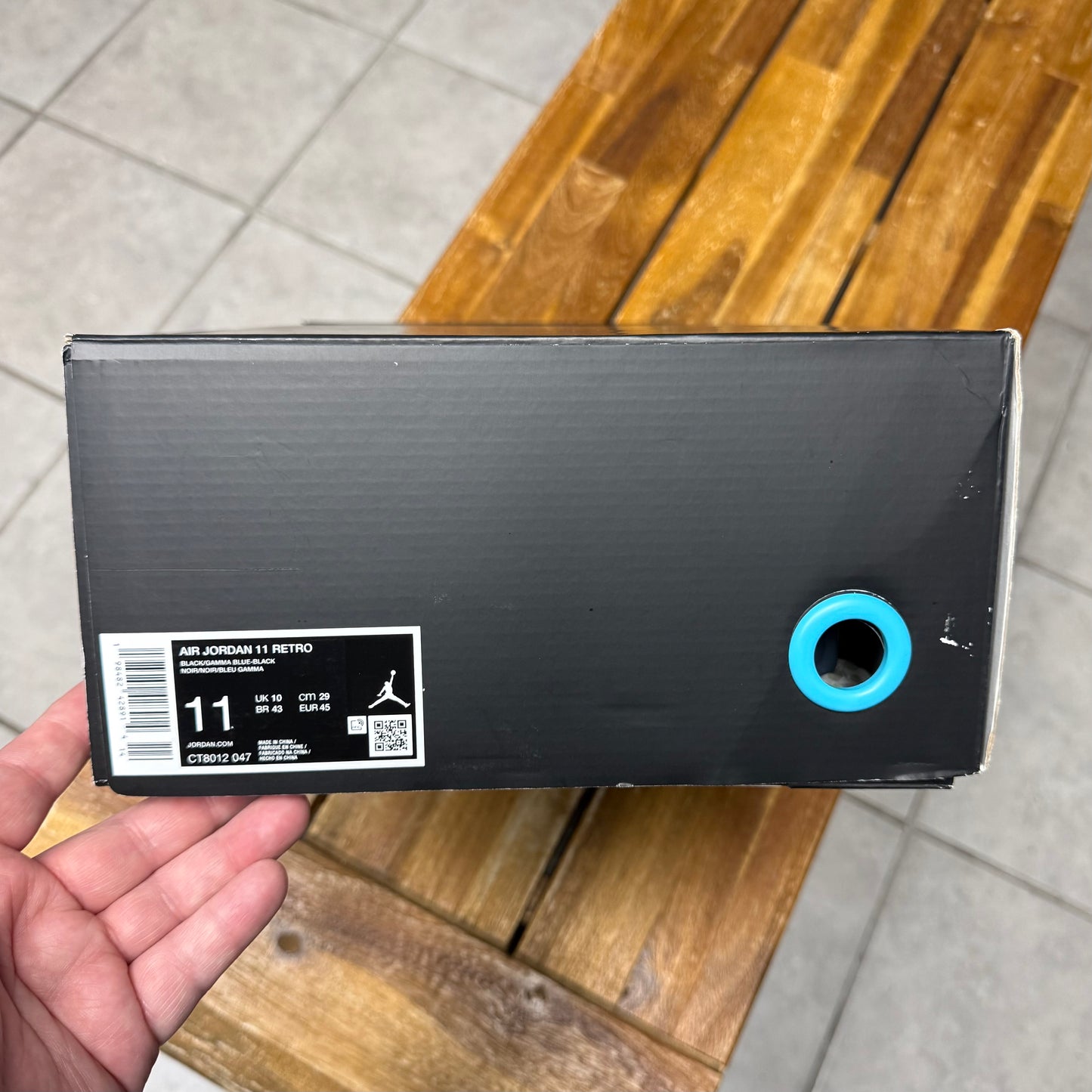 Jordan 11 Gamma Blue