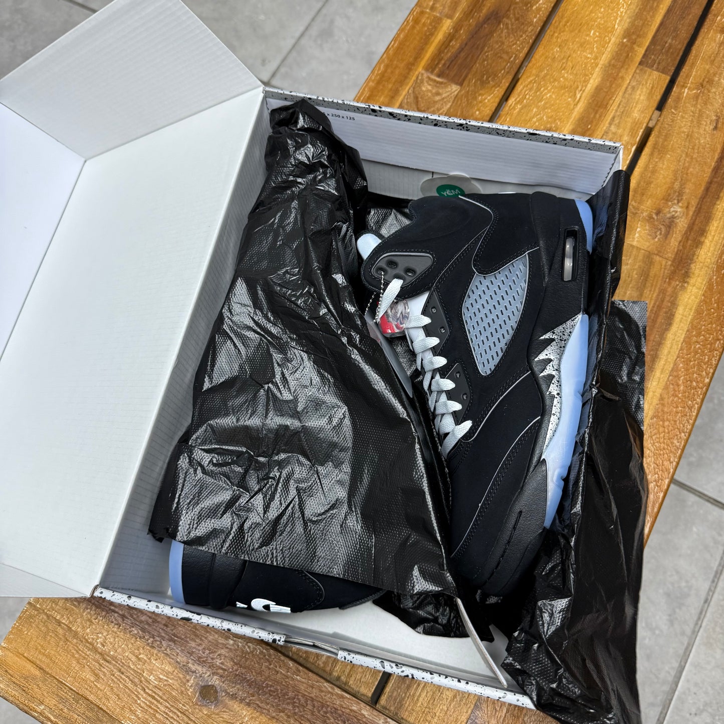 Jordan 5 Black Metallic Reimagined